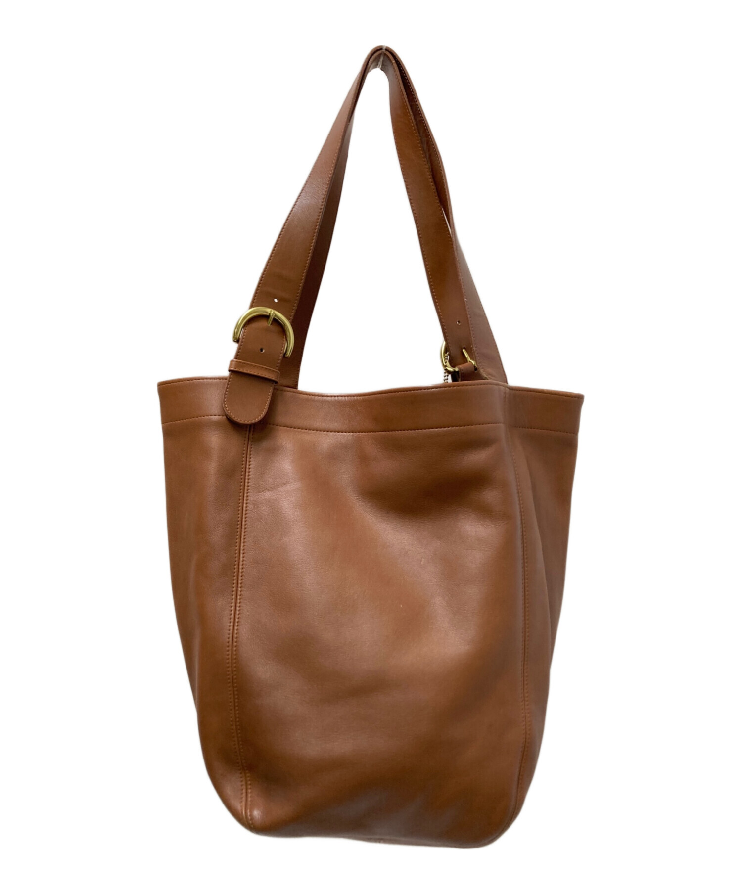 ブランド別 COACH トートバッグ レザー ブラウン