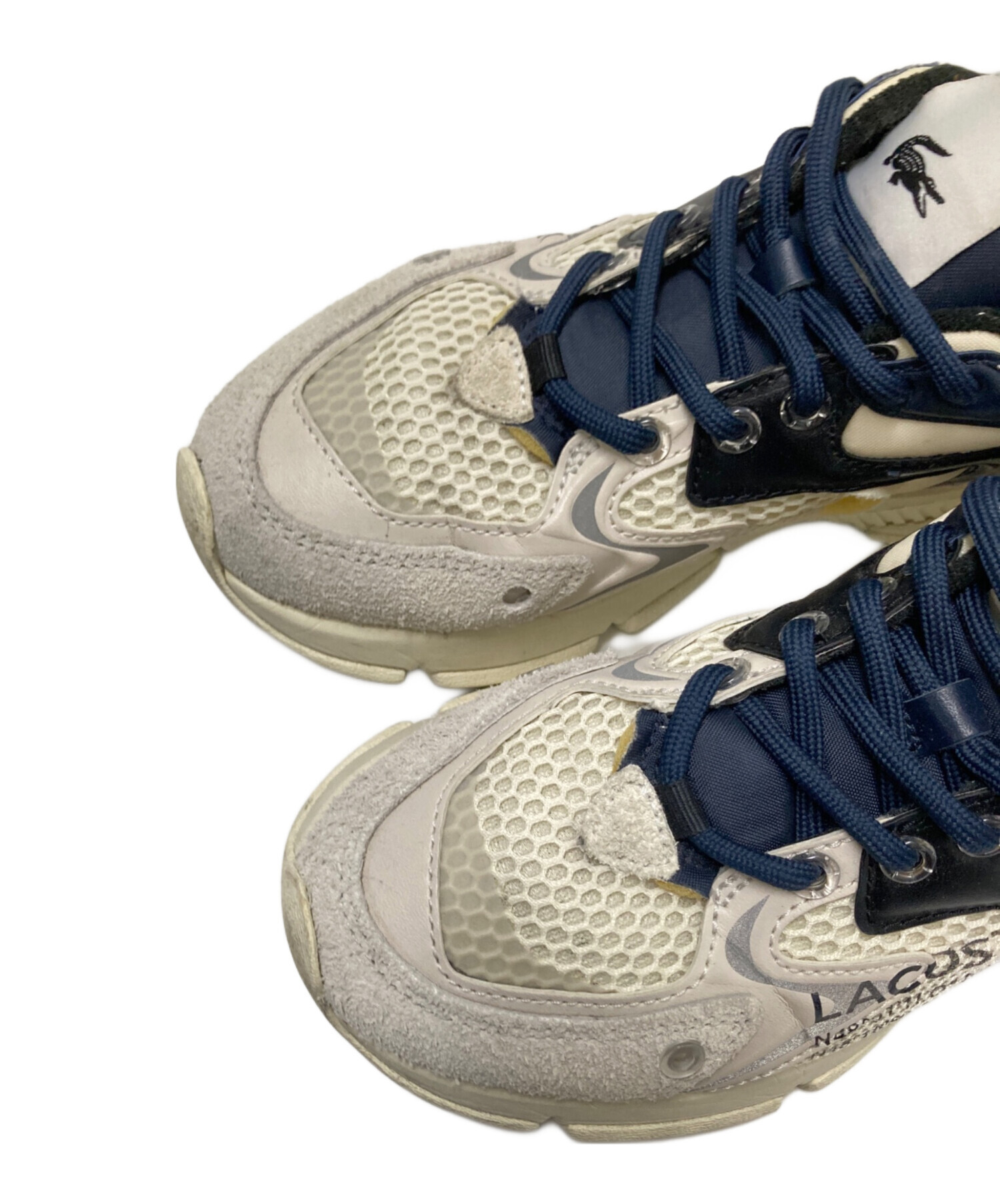 中古・古着通販】LACOSTE (ラコステ) ローカットスニーカー ホワイト