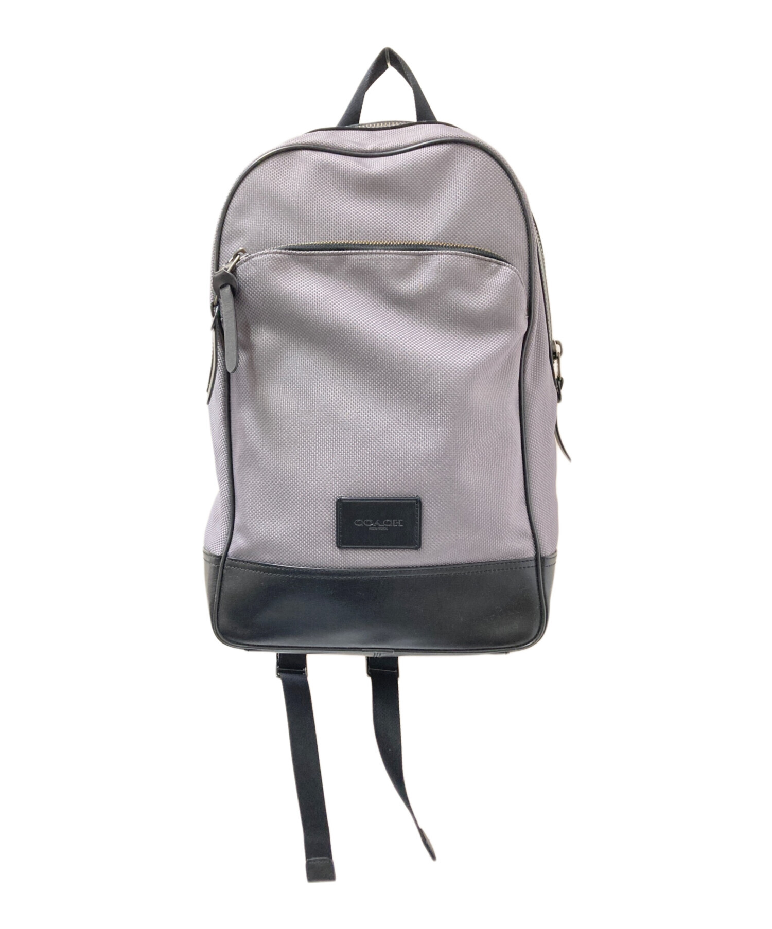 中古・古着通販】COACH (コーチ) リュック ブラック サイズ:下記参照