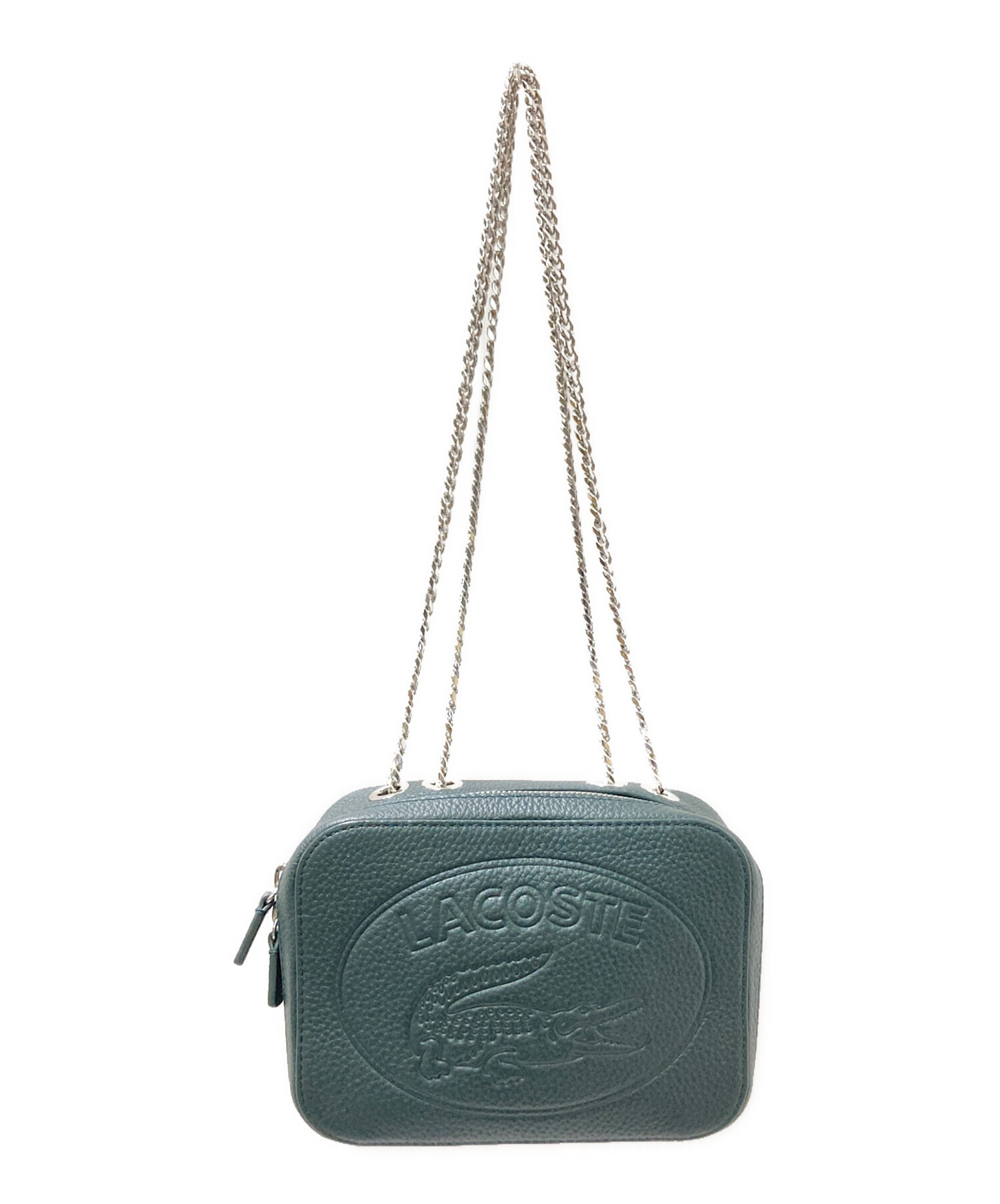 中古・古着通販】LACOSTE (ラコステ) チェーンショルダーバッグ