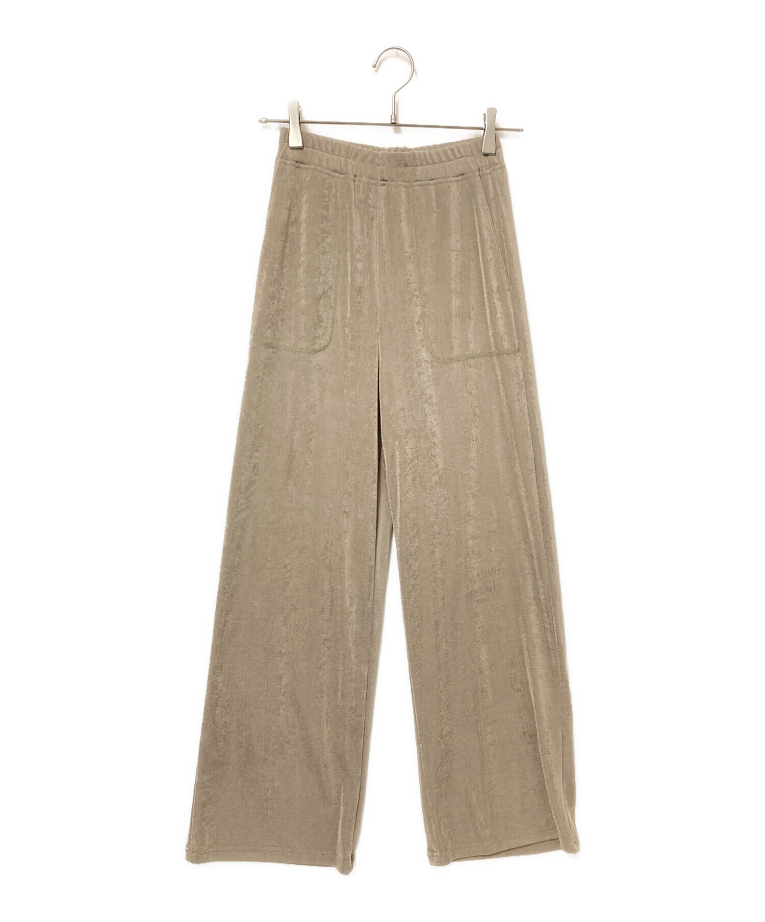 中古・古着通販】CLANE (クラネ) BRIGHT JERSEY PANTS ベージュ