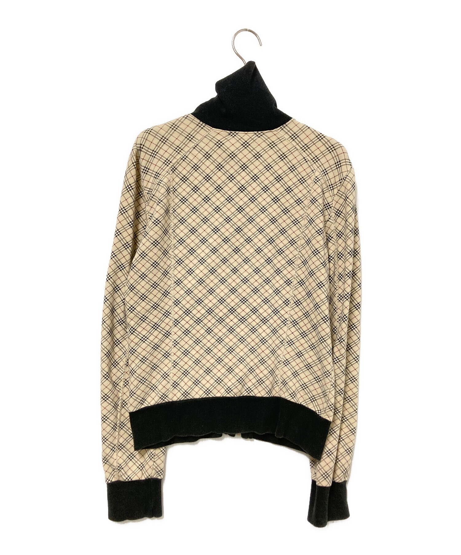 【美品】　バーバリー　ブルーレーベル　ジャケット　裏地ノバチェック　黒 38 中古・古着通販】BURBERRY BLUE LABEL (バーバリー ブルー レーベル