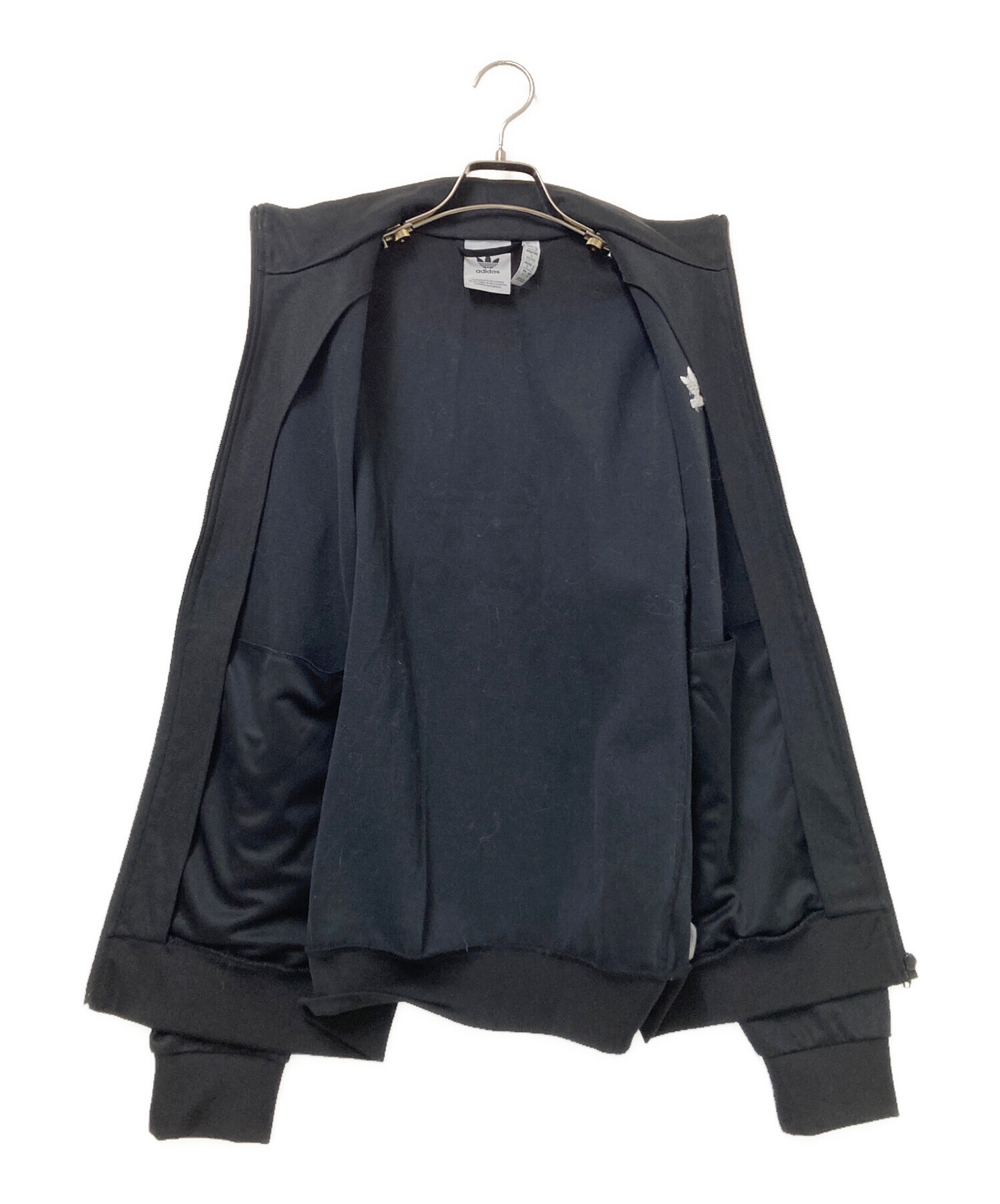 アディダス トラックジャケット 黒 L No.64 中古・古着通販】adidas (アディダス) アディカラー クラシックス