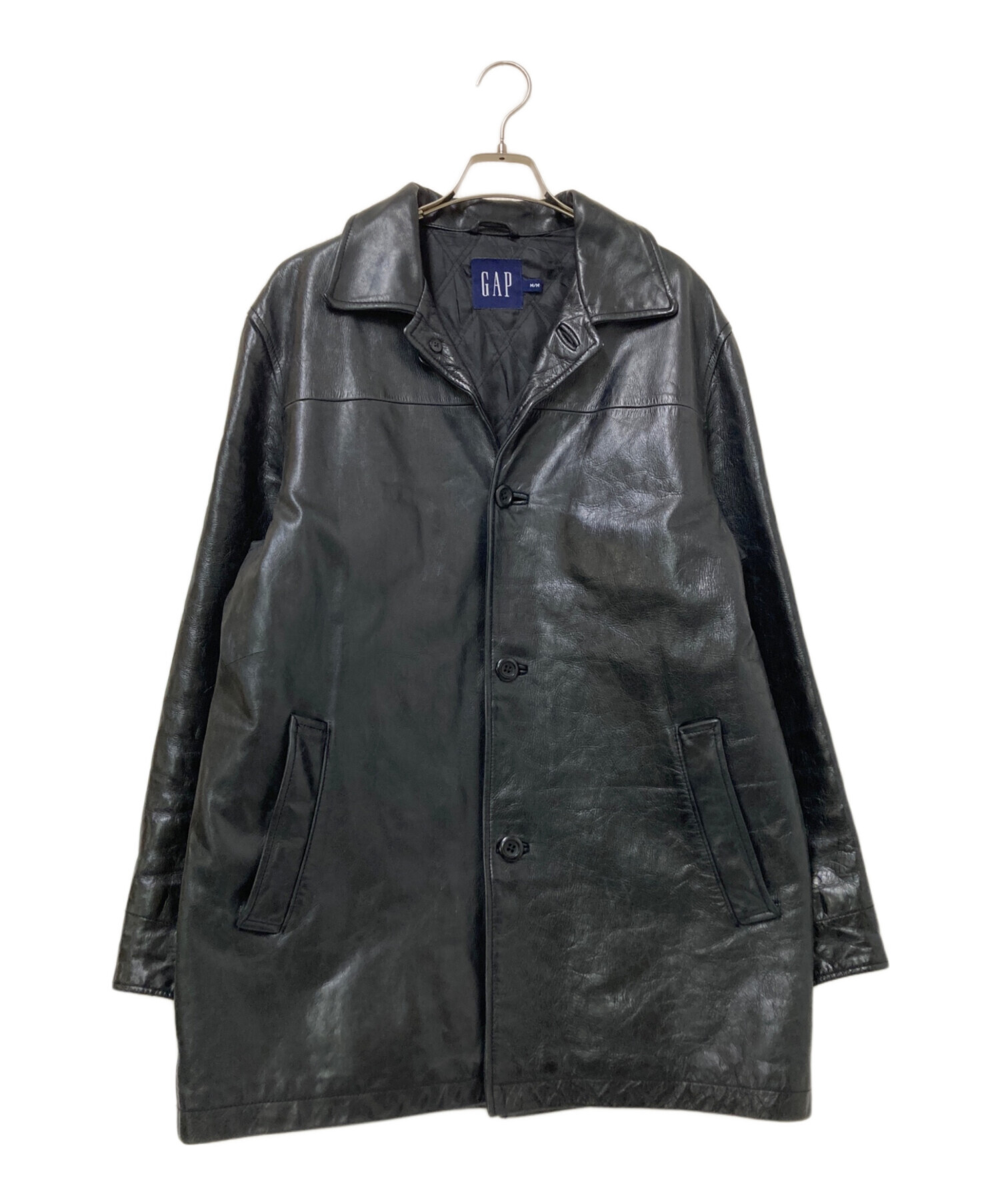 中古・古着通販】OLDGAP (オールドギャップ) レザーカーコート