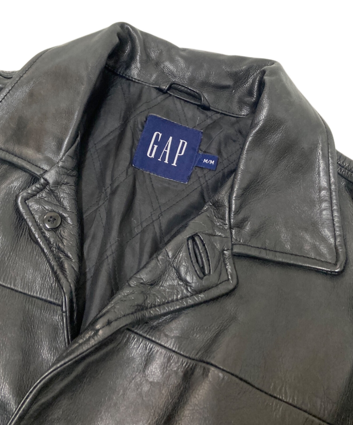 中古・古着通販】OLDGAP (オールドギャップ) レザーカーコート