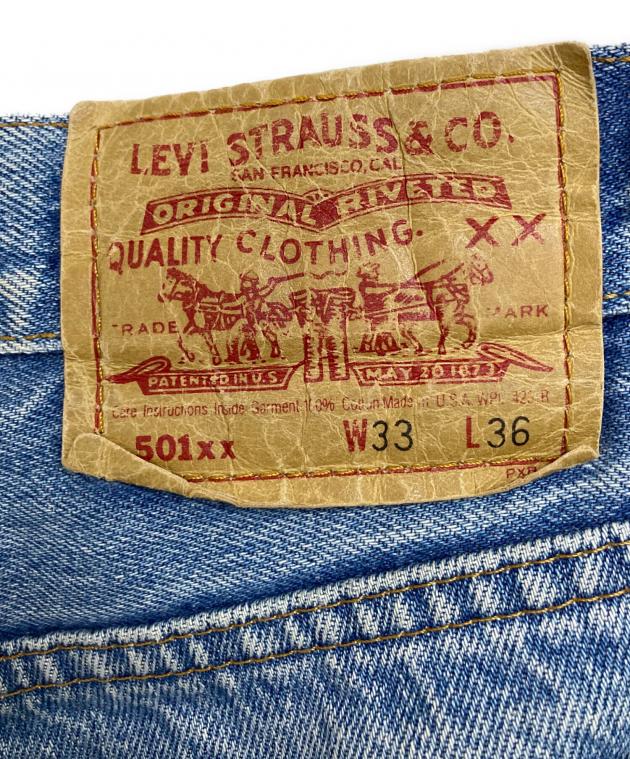 Levi's 501XX デニムパンツ W33 L36 中古・古着通販】LEVI'S (リーバイス) 501XX デニムパンツ インディゴ
