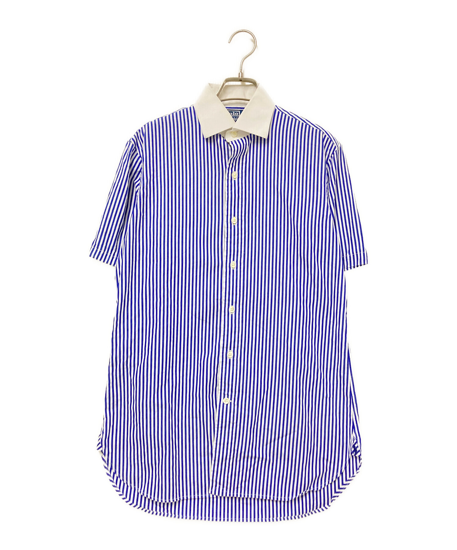 ポロラルフローレン　ストライプ半袖シャツ 中古・古着通販】POLO RALPH LAUREN (ポロ・ラルフローレン) 半袖