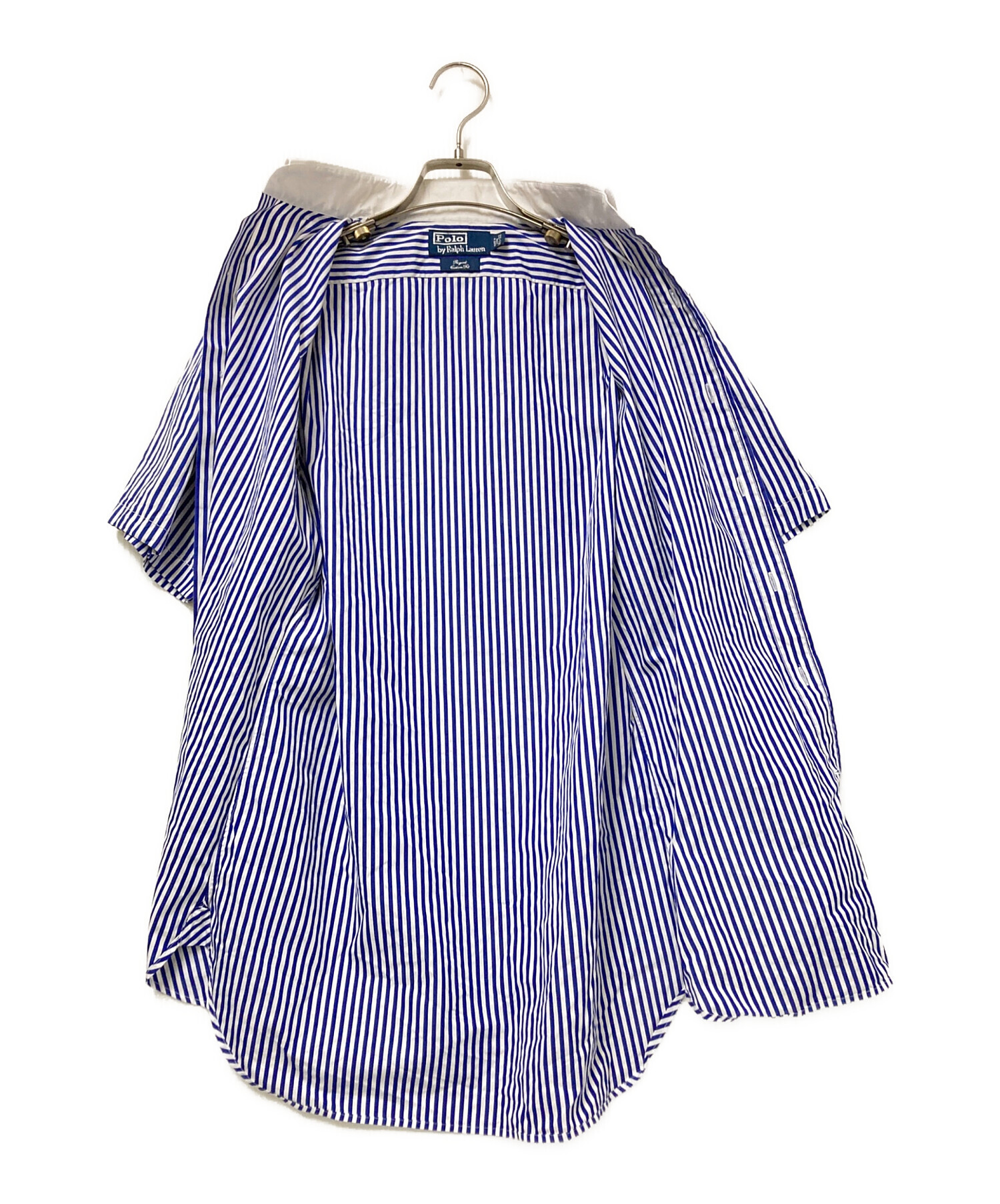 ポロラルフローレン　ストライプ半袖シャツ 中古・古着通販】POLO RALPH LAUREN (ポロ・ラルフローレン) 半袖