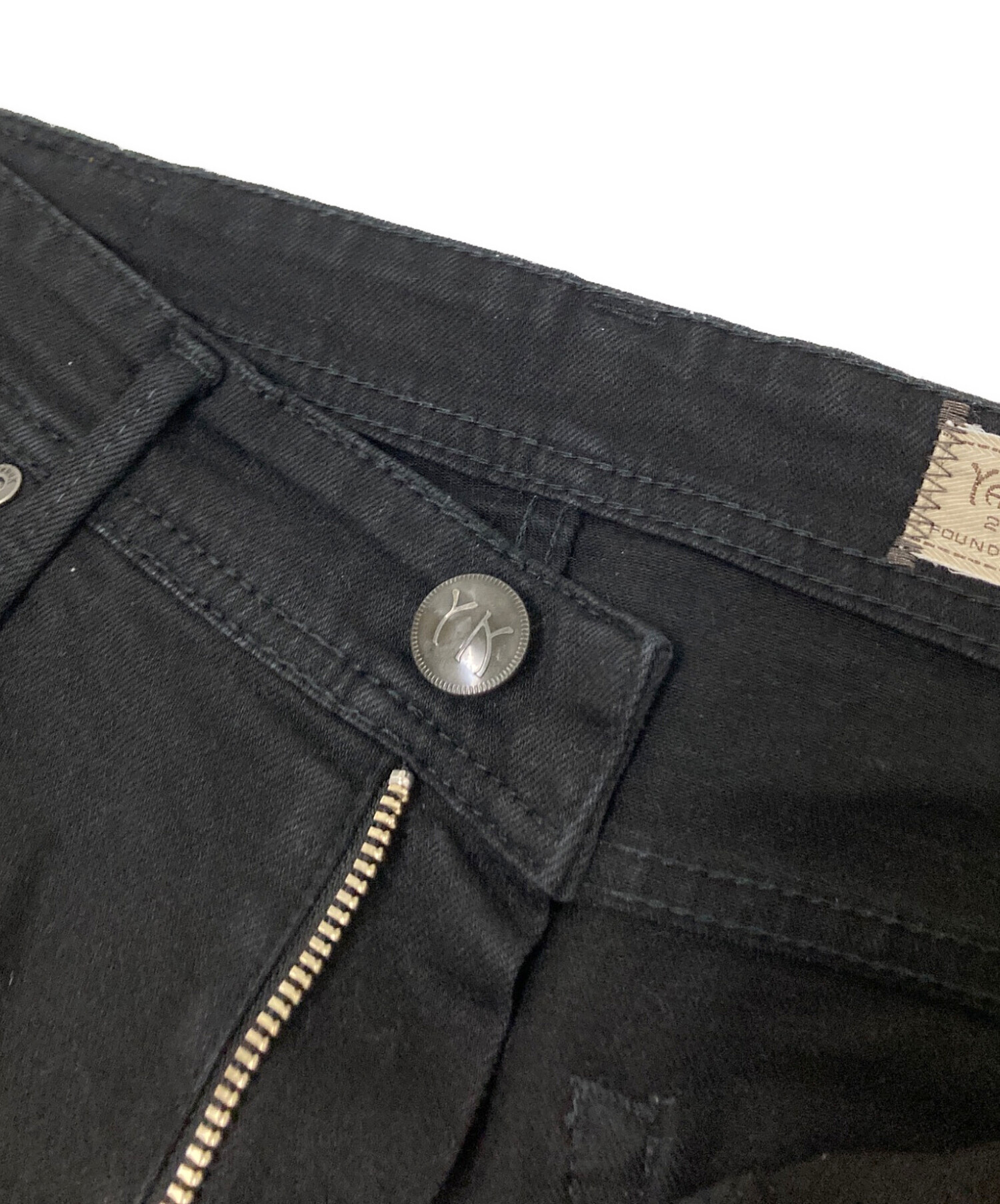 中古・古着通販】YANUK (ヤヌーク) スリムストレート デニムパンツ