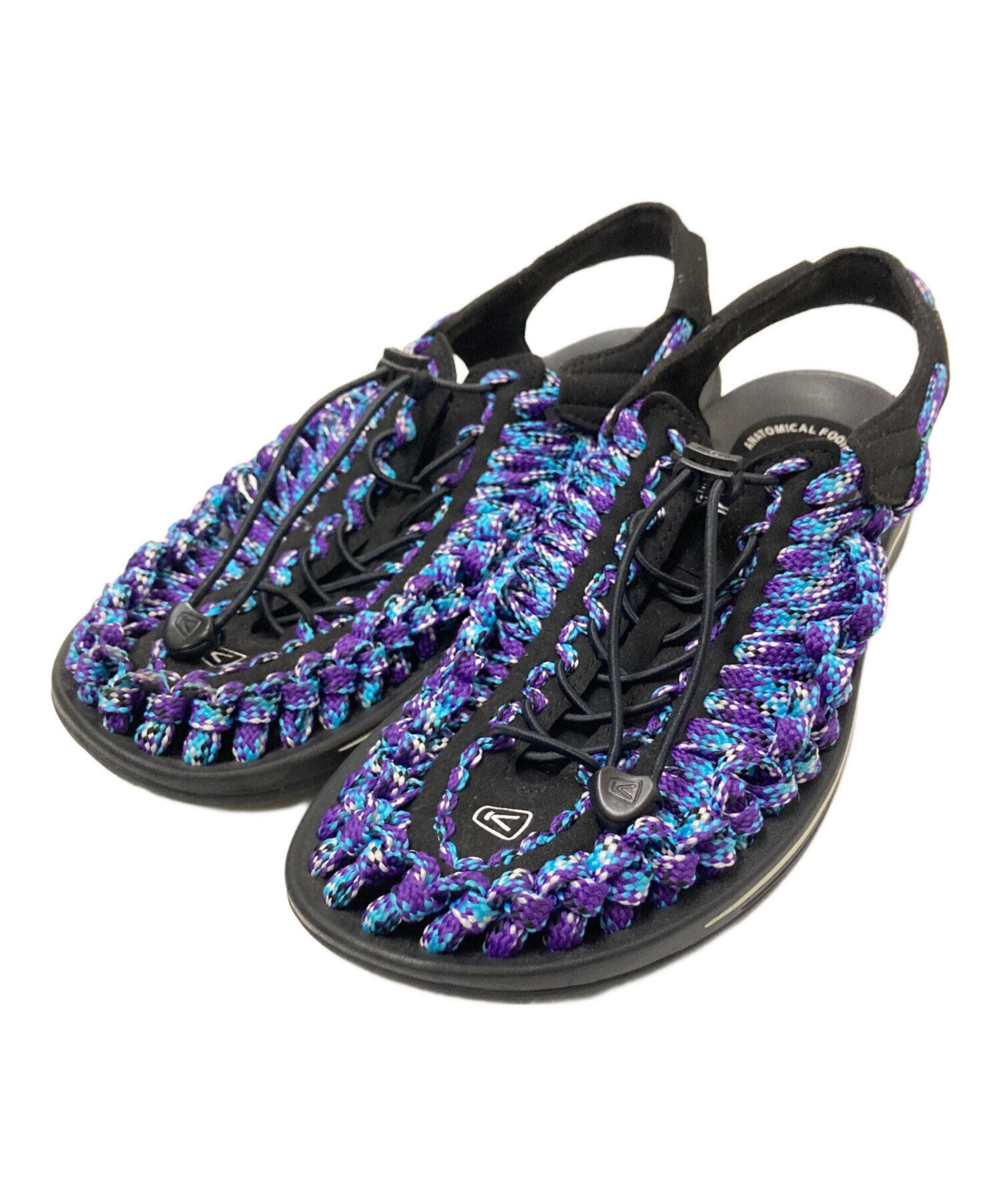 美品 KEENキーン　ユニーク　サンダル　28.0 青/紫 中古・古着通販】KEEN (キーン) ユニーク フラット パープル×ブルー