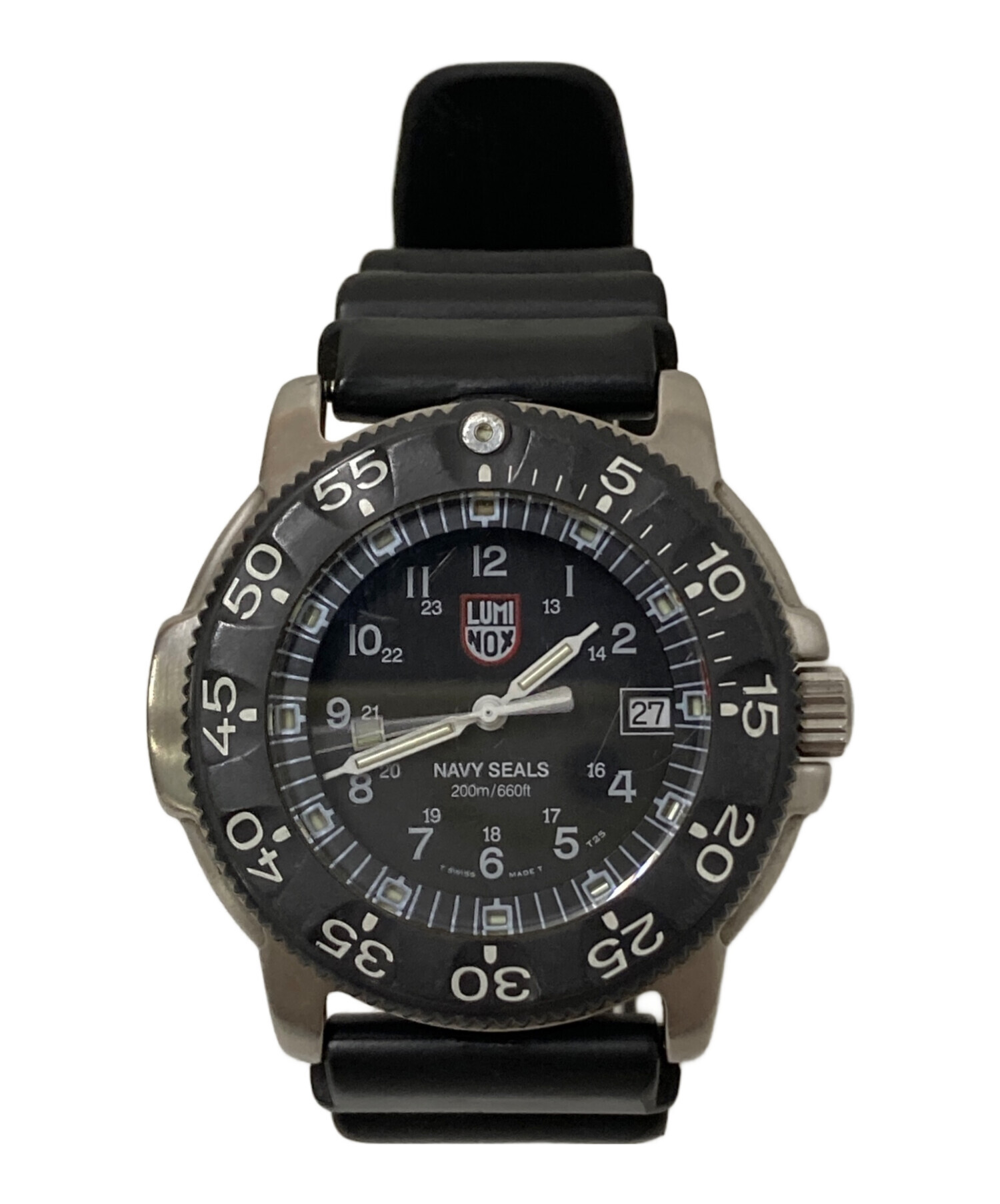 【中古】「未使用品」ルクス・ペイン(特典無し) 中古・古着通販】LUMINOX (ルミノックス) リストウォッチ ブラック