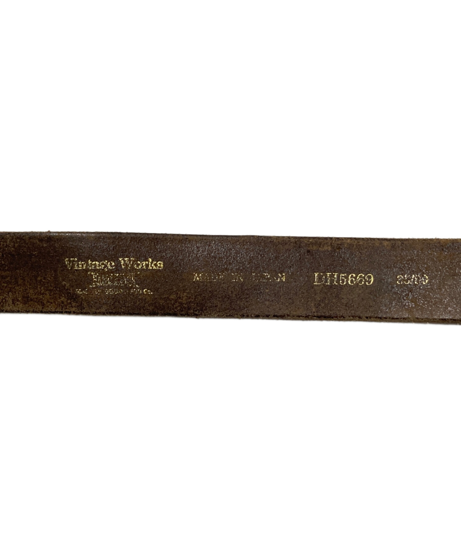 中古・古着通販】VINTAGE WORKS (ヴィンテージワークス) レザーベルト