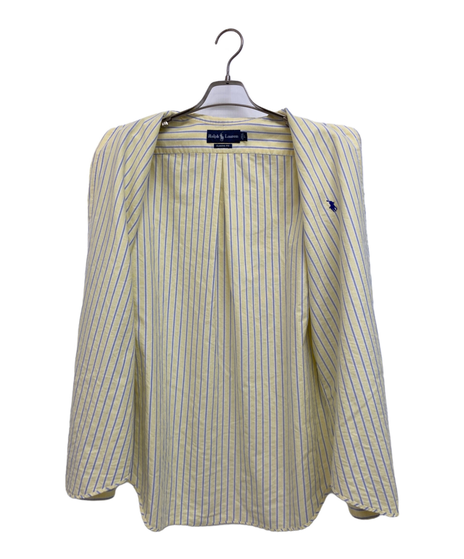 中古・古着通販】RALPH LAUREN (ラルフローレン) ストライプシャツ 