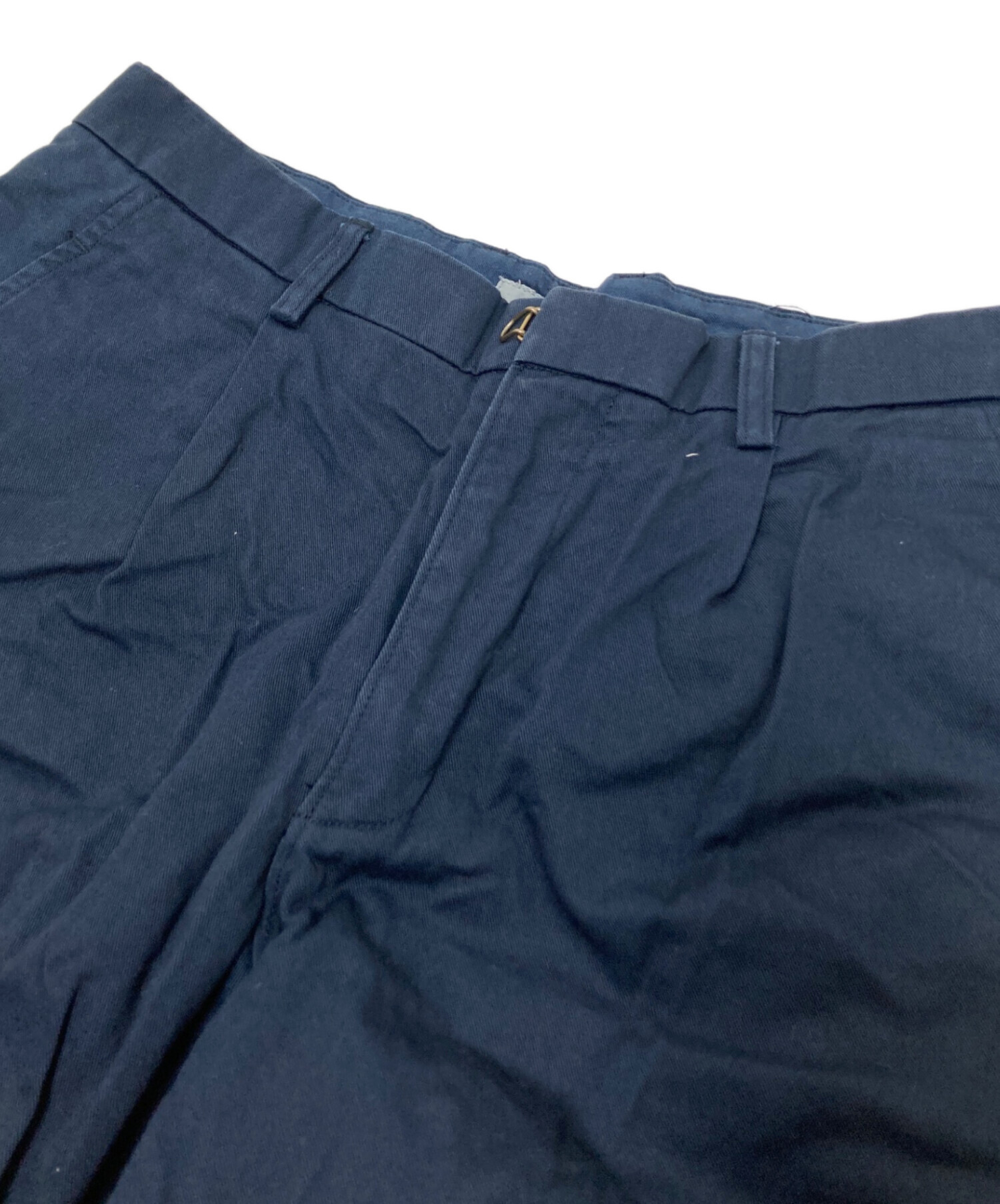 Kolor パッカリングパンツ　ネイビー サイズ2 中古・古着通販】kolor/BEACON (カラービーコン) パッカリングパンツ