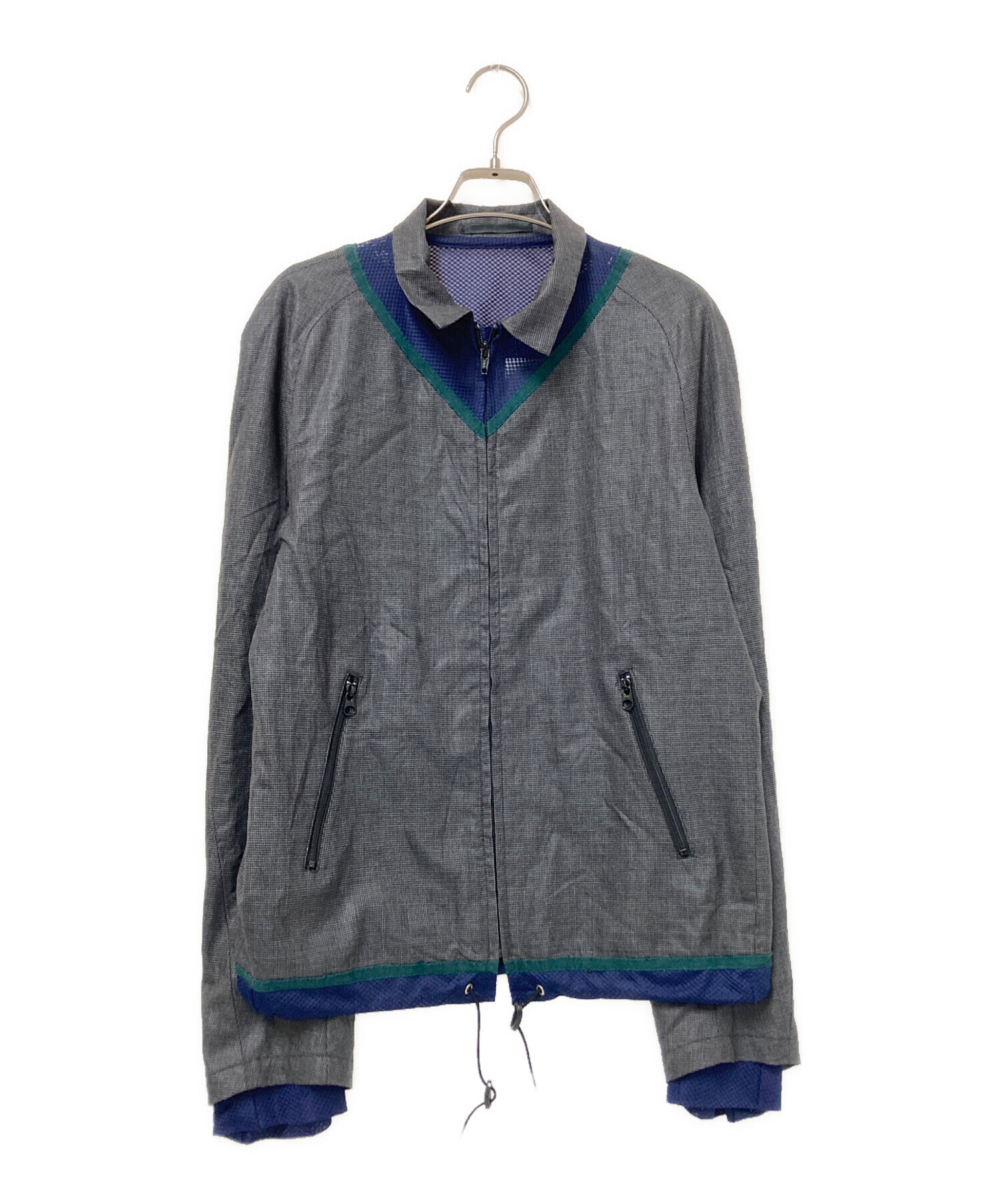 中古・古着通販】KOLOR (カラー) Ever Chintz Tropical Wool Zip-Up