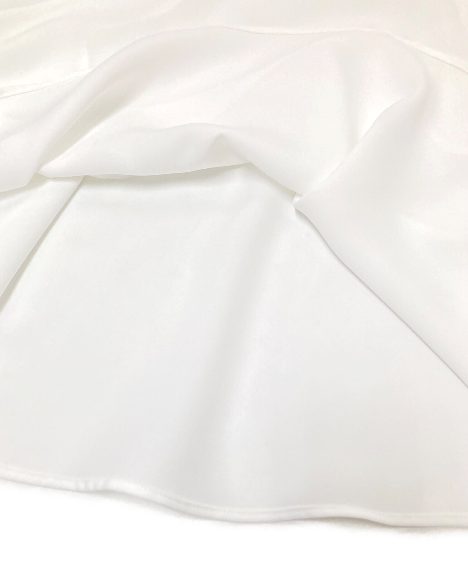 中古・古着通販】ENFOLD (エンフォルド) DRAPE PULLOVER ホワイト