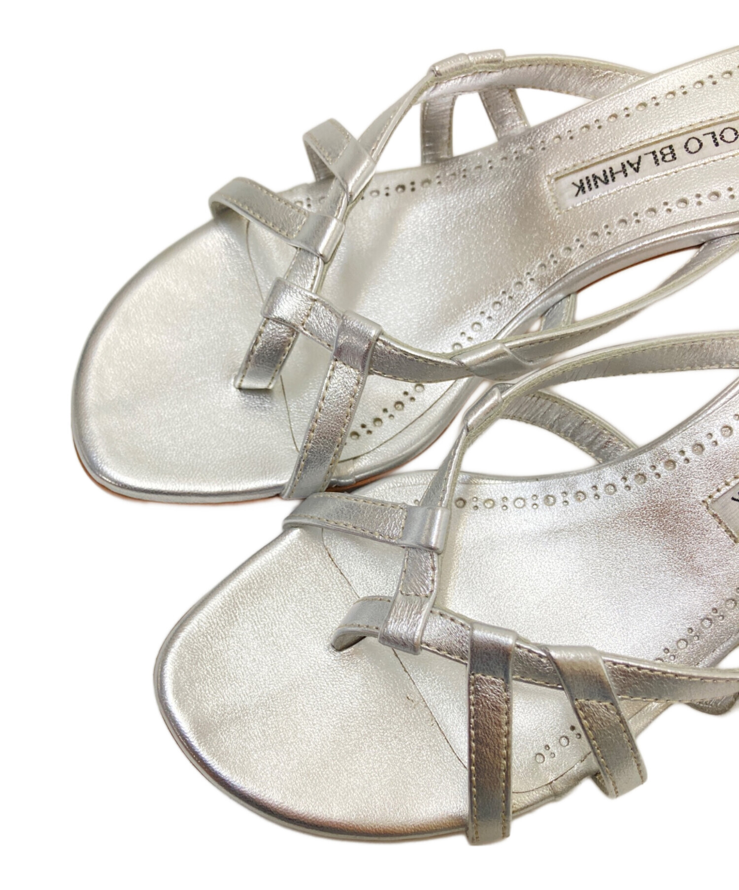 中古・古着通販】Manolo Blahnik (マノロ ブラニク) ミュールサンダル