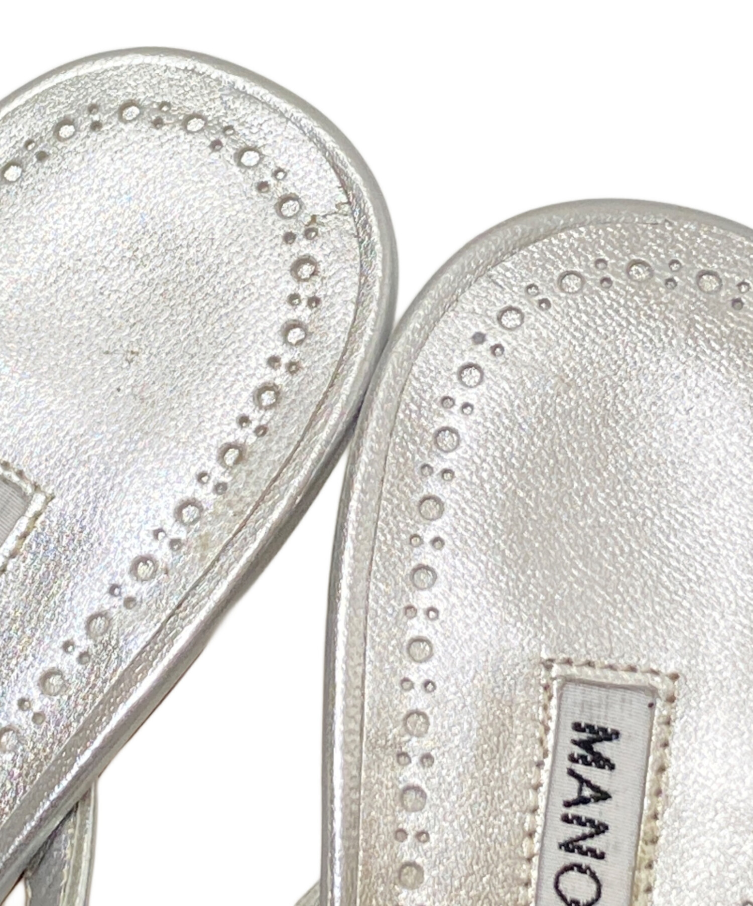 中古・古着通販】Manolo Blahnik (マノロ ブラニク) ミュールサンダル