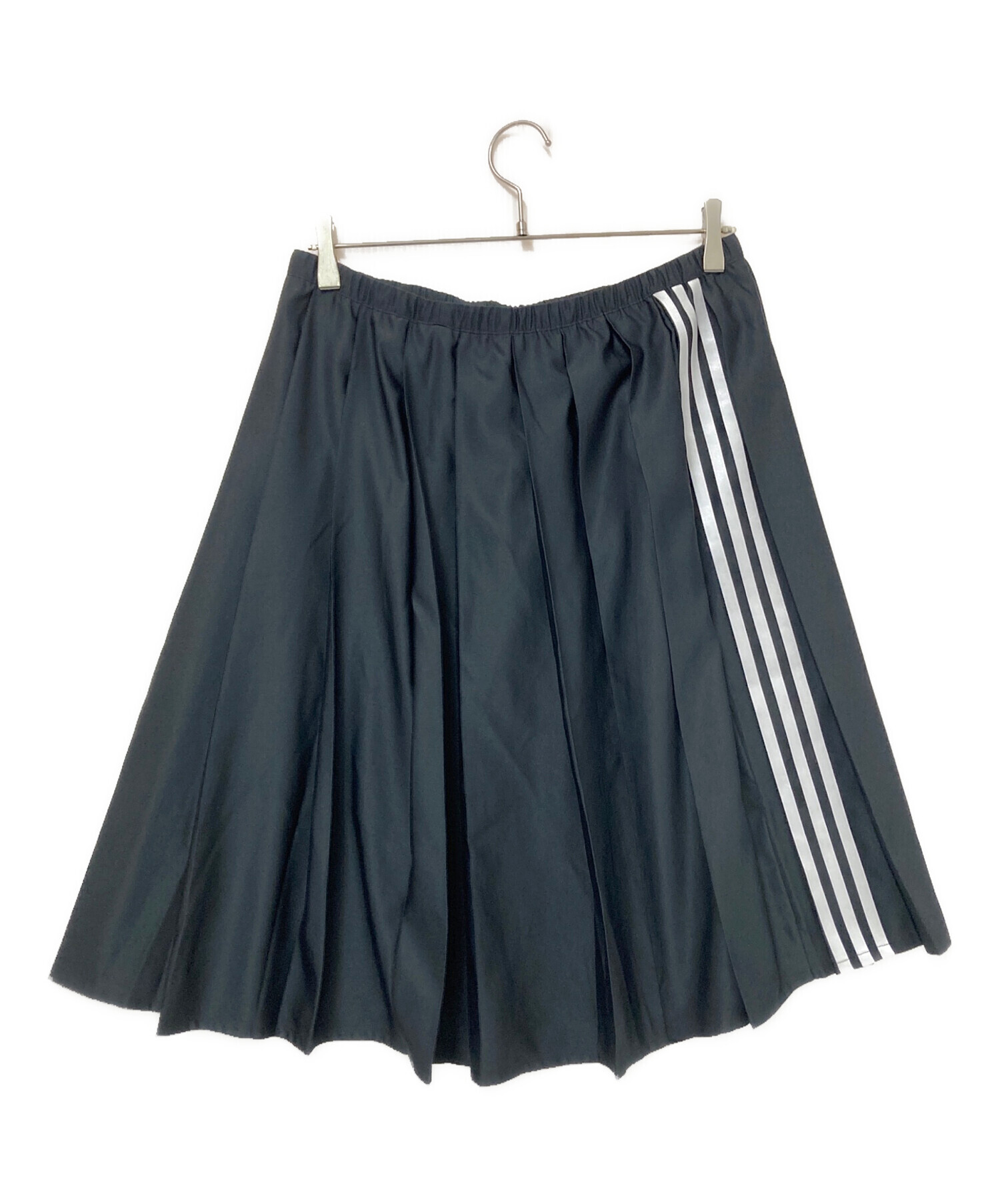 【中古】 大人のスカート＆パンツ 中古・古着通販】adidas (アディダス) リボン プリーツ マキシスカート