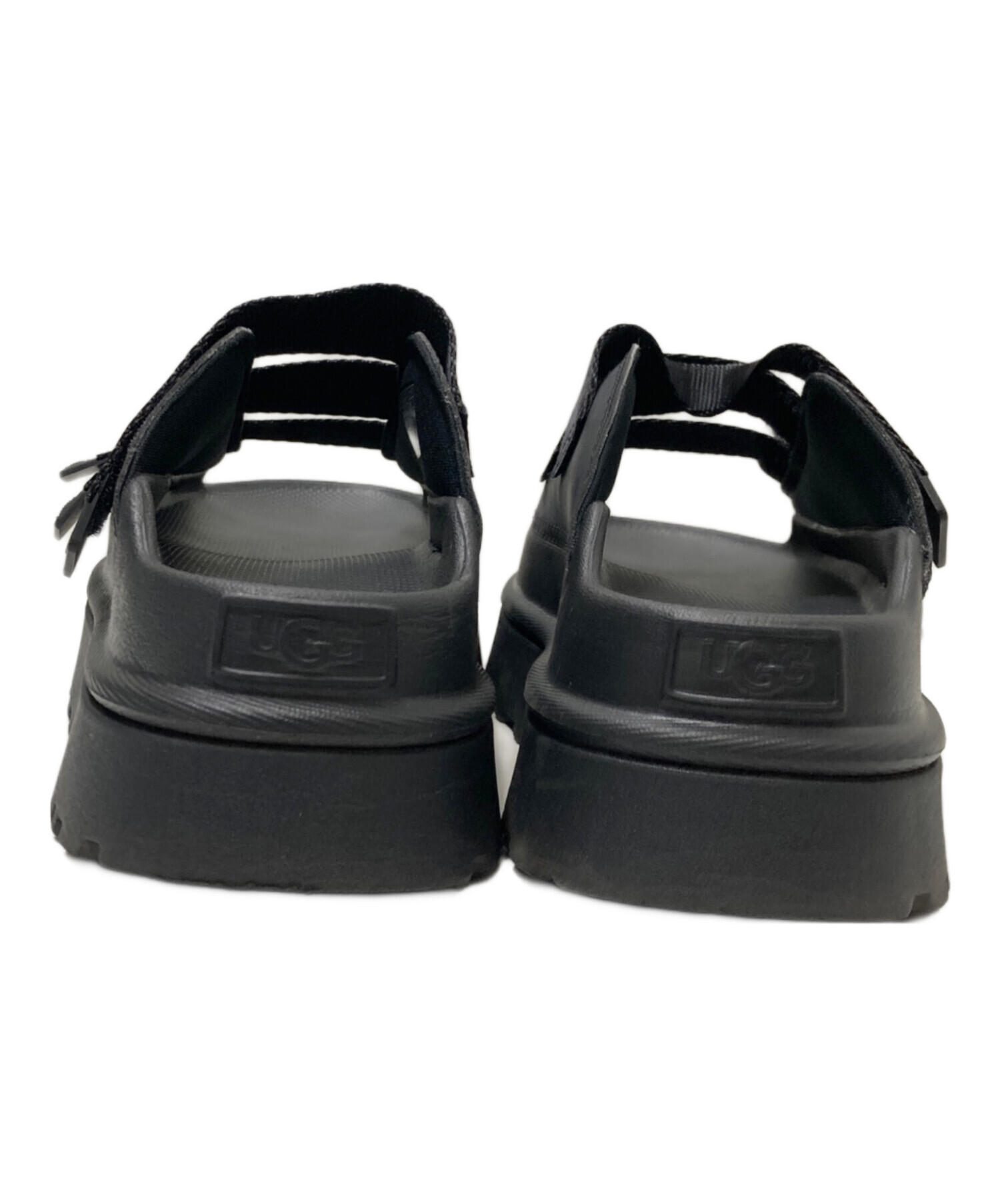 中古・古着通販】UGG (アグ) GoldenGlow Slide ブラック サイズ:23.0cm