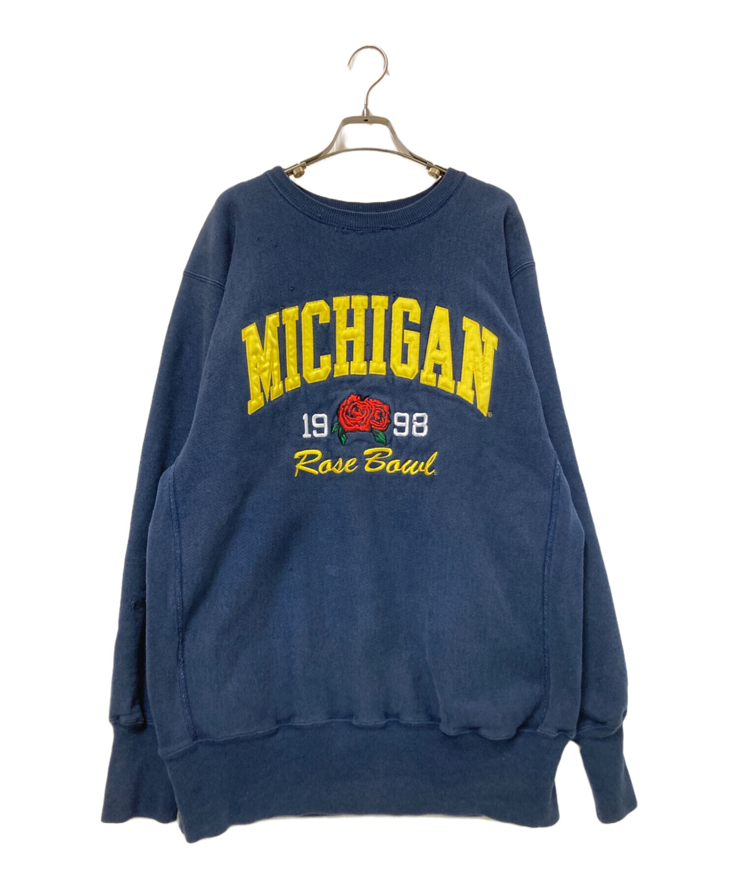 90s champion リバースウィーブ　ミシガン　3段 90s Champion リバースウィーブ スウェット