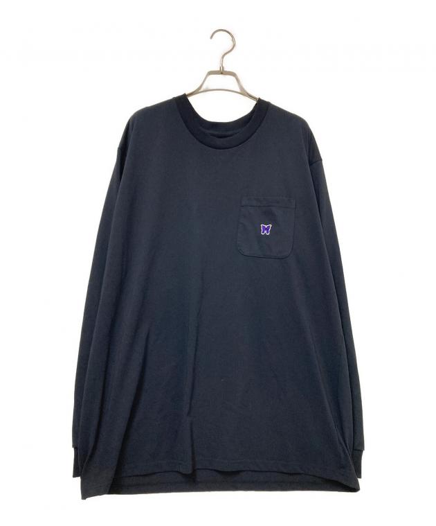 中古・古着通販】Needles (ニードルズ) L/S Crew Neck Tee ブラック