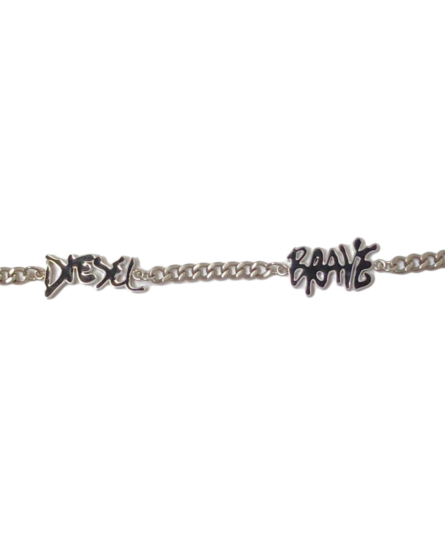 中古・古着通販】DIESEL (ディーゼル) BRAVE ブレスレット シルバー