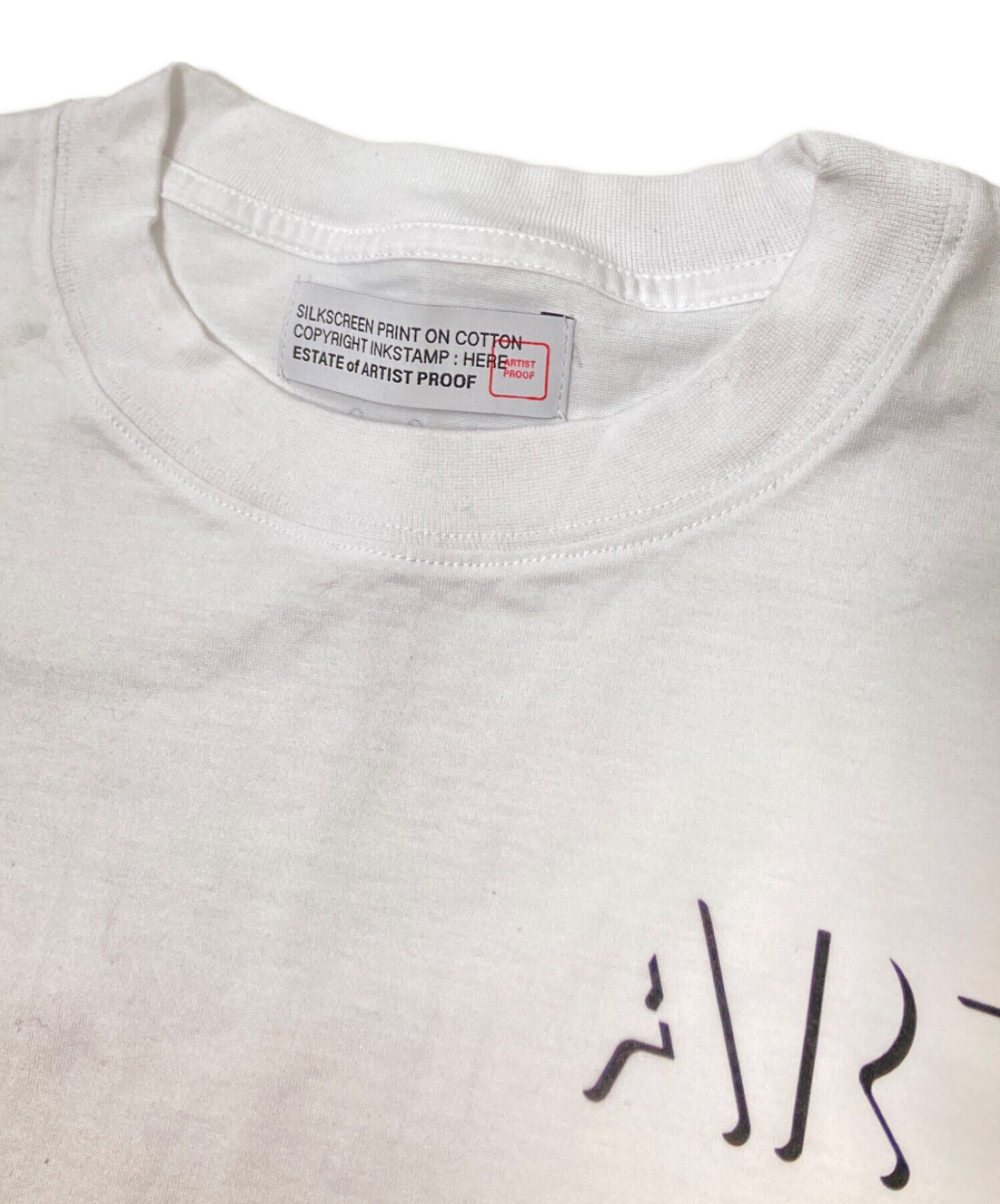 中古・古着通販】ARTIST PROOF (アーティトプルーフ) Art is T T-shirt