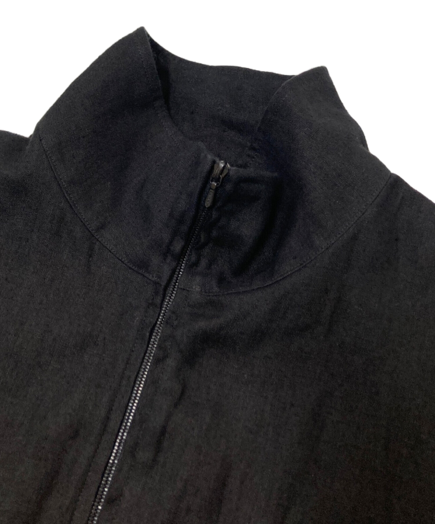 中古・古着通販】COMOLI (コモリ) カナパ ベスト ブラック サイズ:2