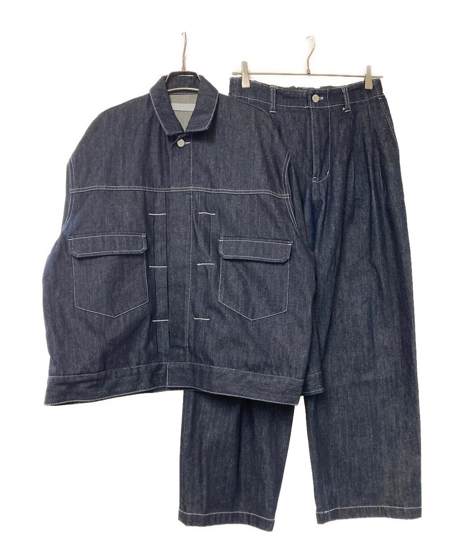 中古・古着通販】WYM LIDNM (ウィム バイ リドム) HEAVY OZ WIDE DENIM 