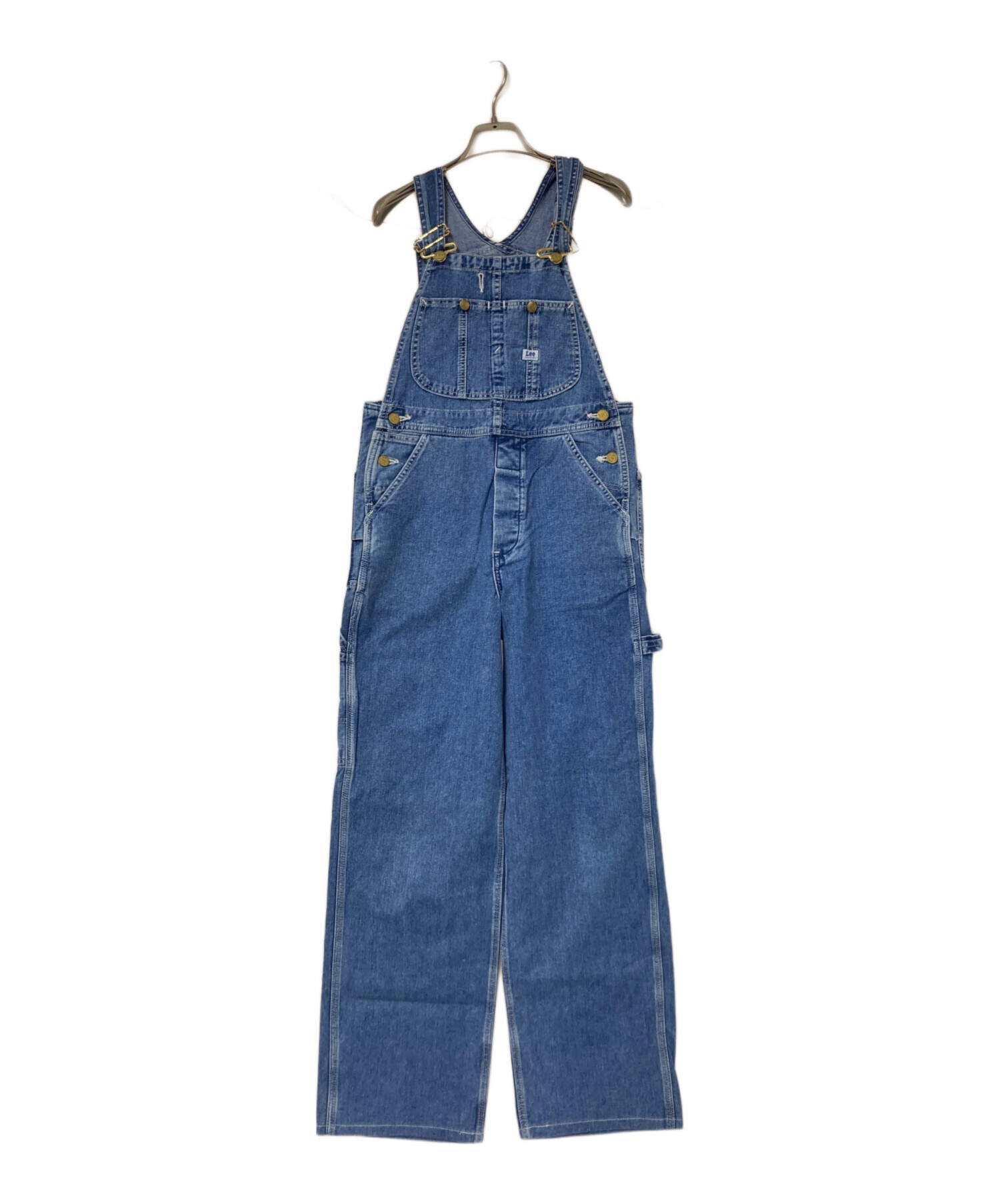 中古・古着通販】LEE (リー) デニムオーバーオール インディゴ サイズ