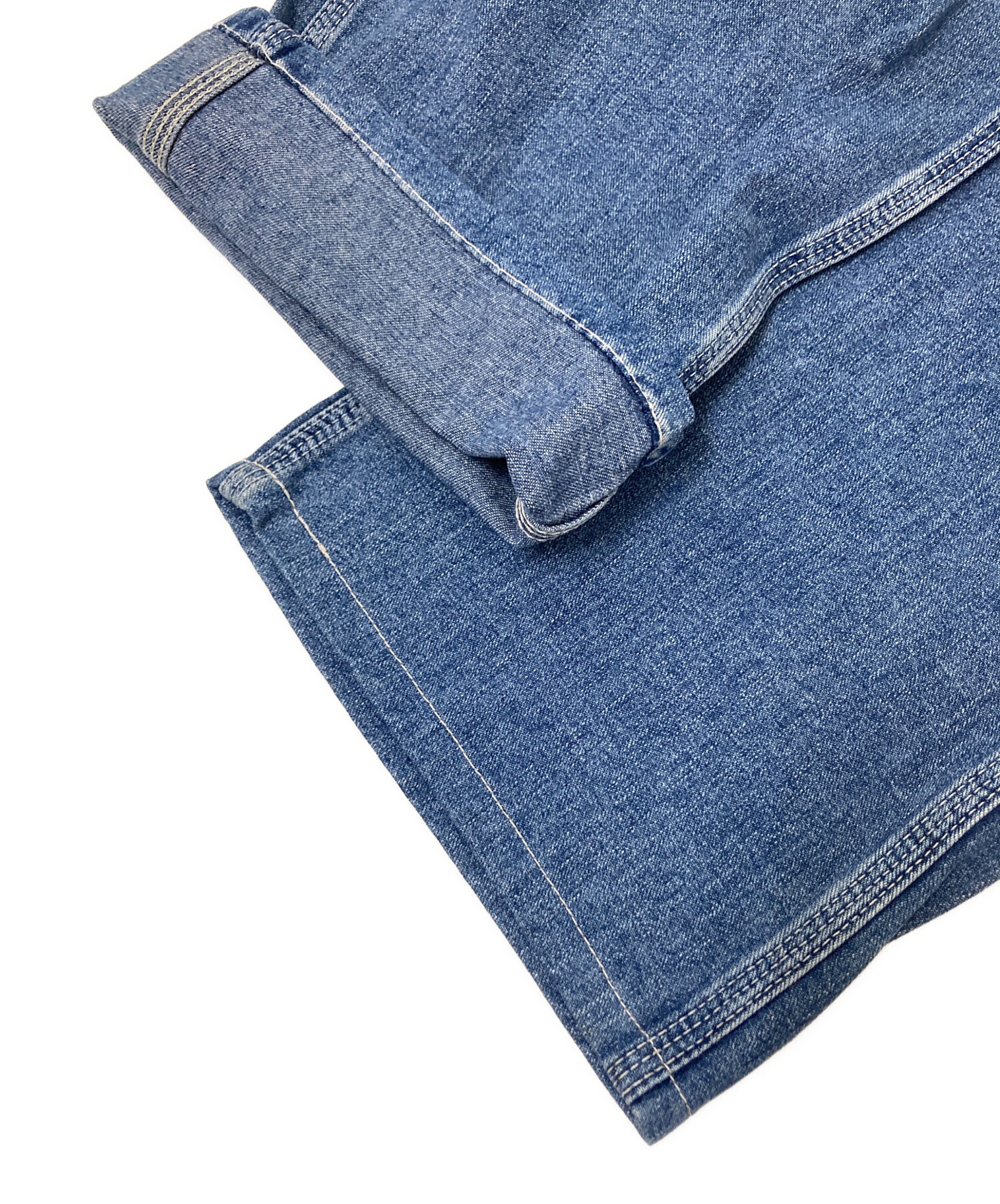 中古・古着通販】LEE (リー) デニムオーバーオール インディゴ サイズ
