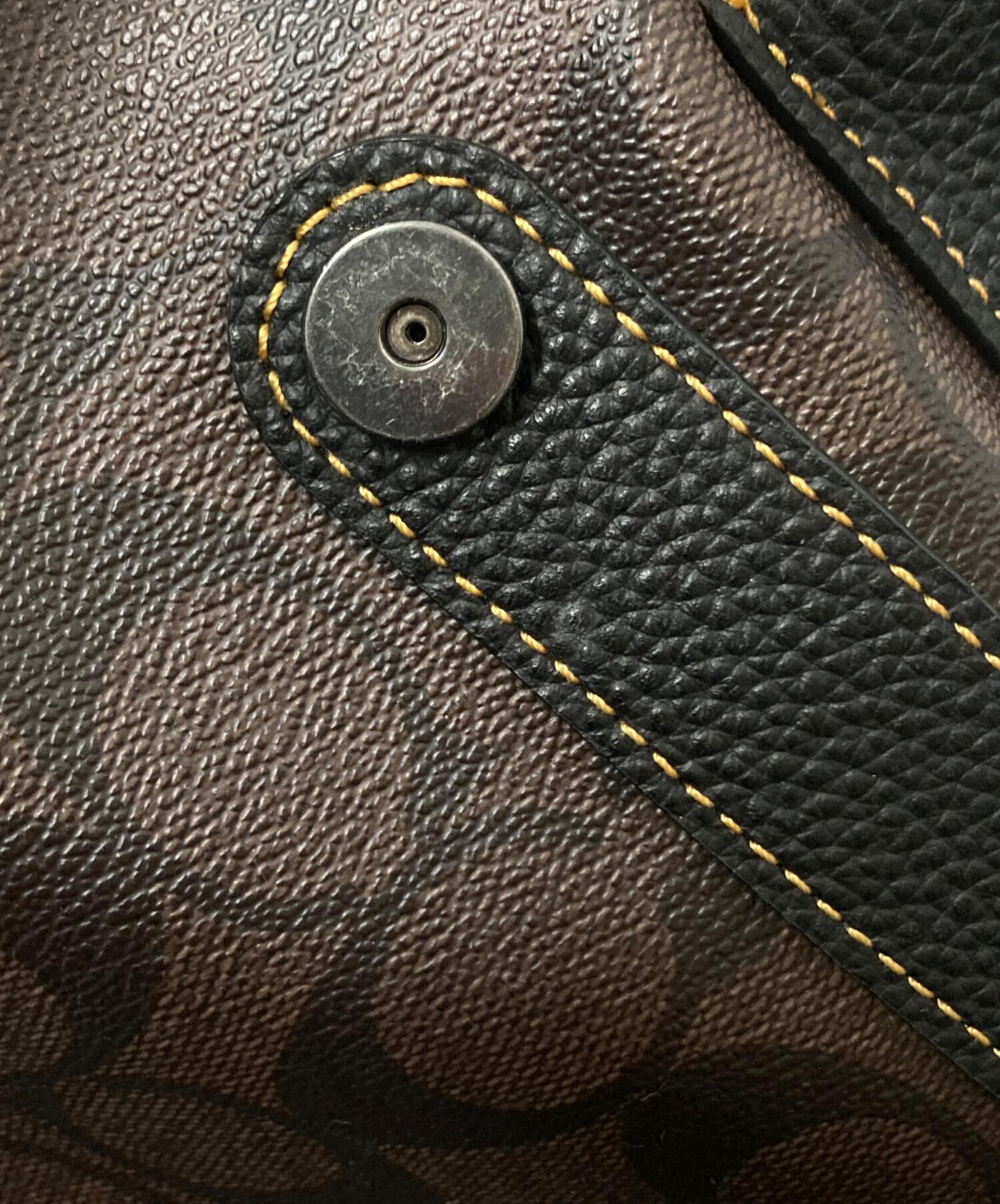 中古・古着通販】COACH (コーチ) シグネチャーバックパック ブラック