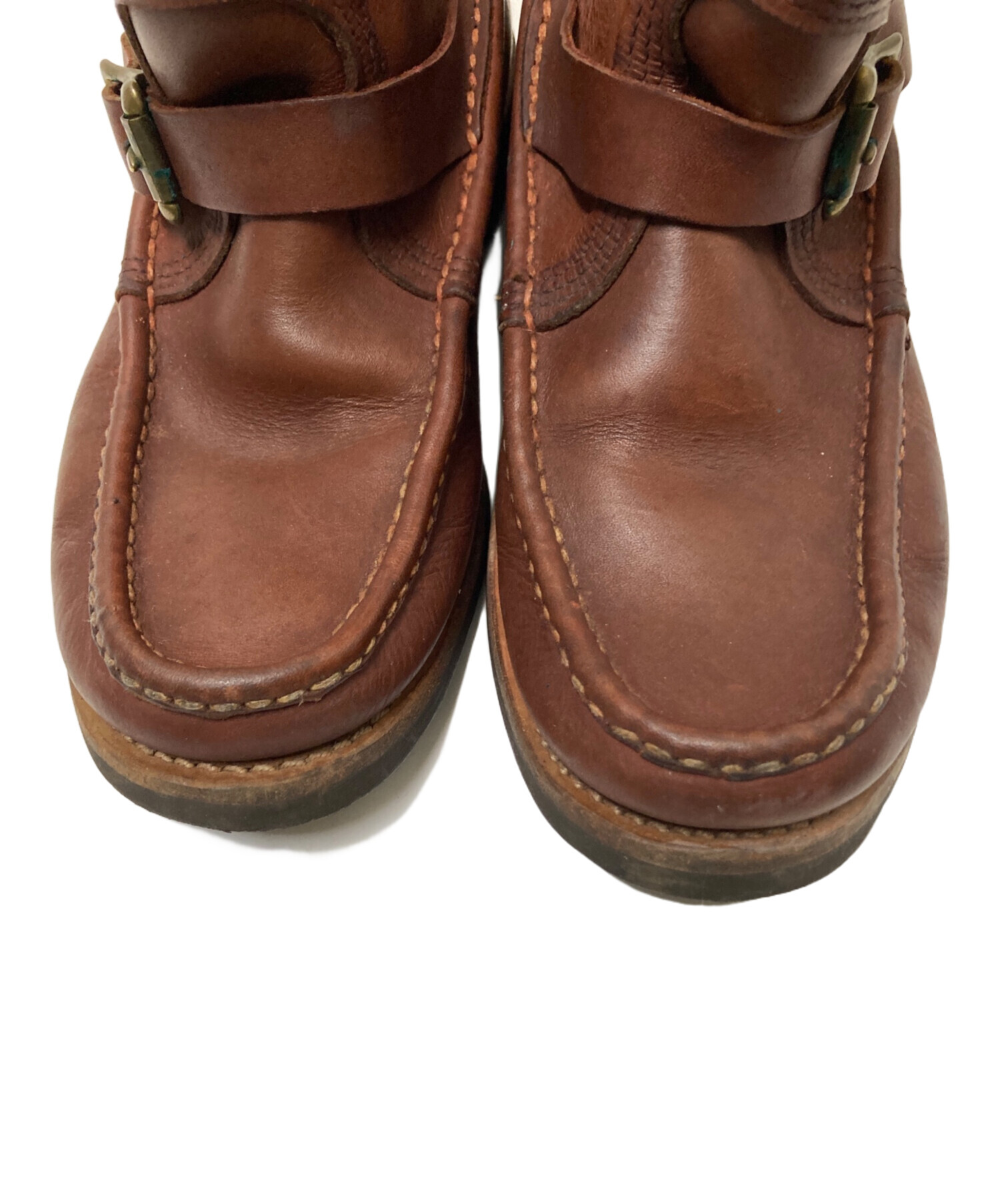 Russell Moccasin Co. ブラウン モカシンシューズ 中古・古着通販】RUSSELL MOCCASIN (ラッセルモカシン) ノックアバウト