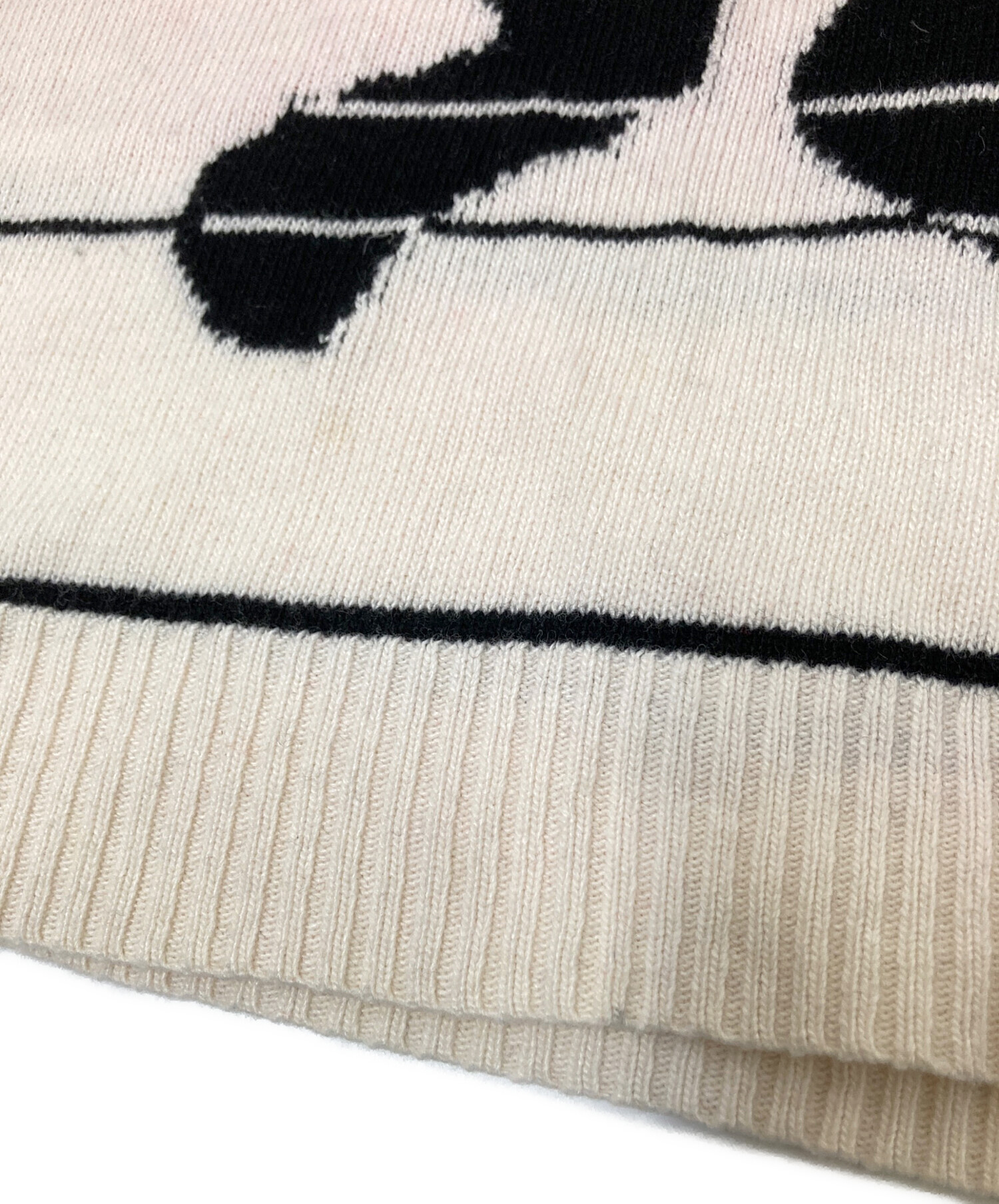中古・古着通販】MARNI (マルニ) ダンスバニーニット レッド×ホワイト
