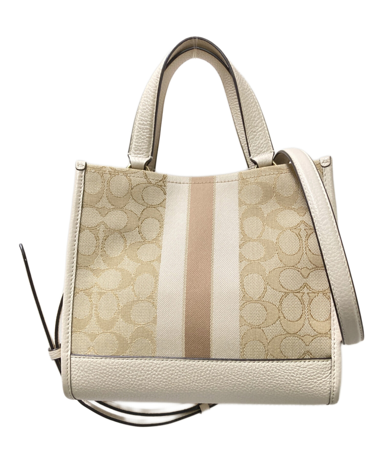 COACH デンプシー2WAY トートバッグ 中古・古着通販】COACH (コーチ) デンプシー 2wayトート バッグ
