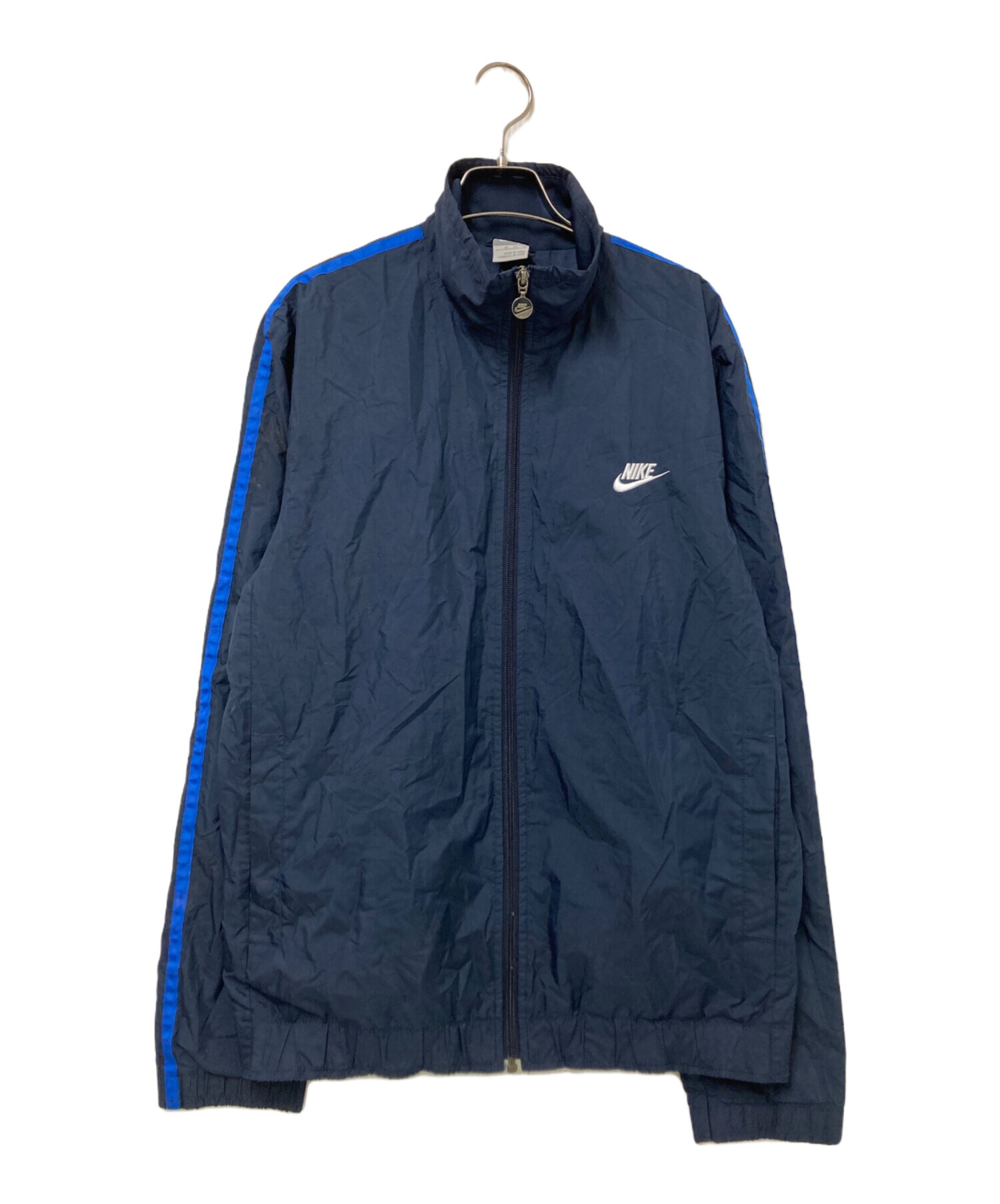 NIKE 00s インテル ナイロンジャケット PIRELLI ネイビー S 中古・古着通販】NIKE (ナイキ) 00sナイロンジャケット ネイビー