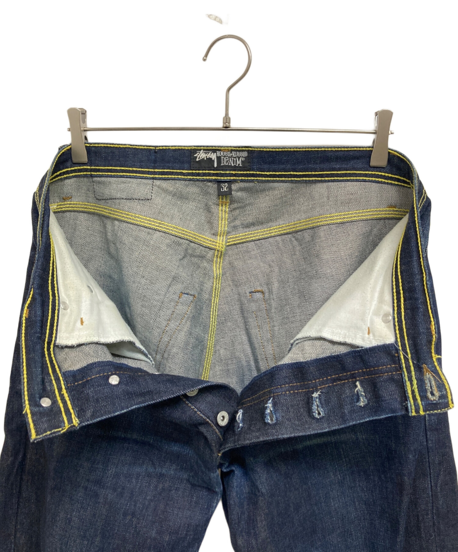 中古・古着通販】stussy (ステューシー) デニムパンツ インディゴ