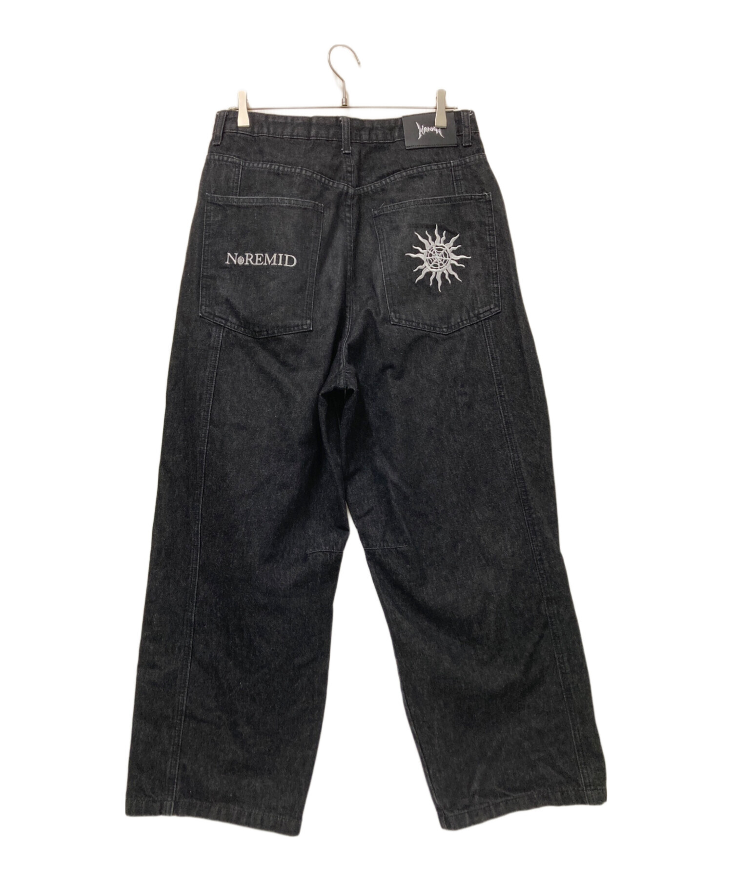中古・古着通販】Noremid (ノーリミッド) バック刺繍バギーデニム 