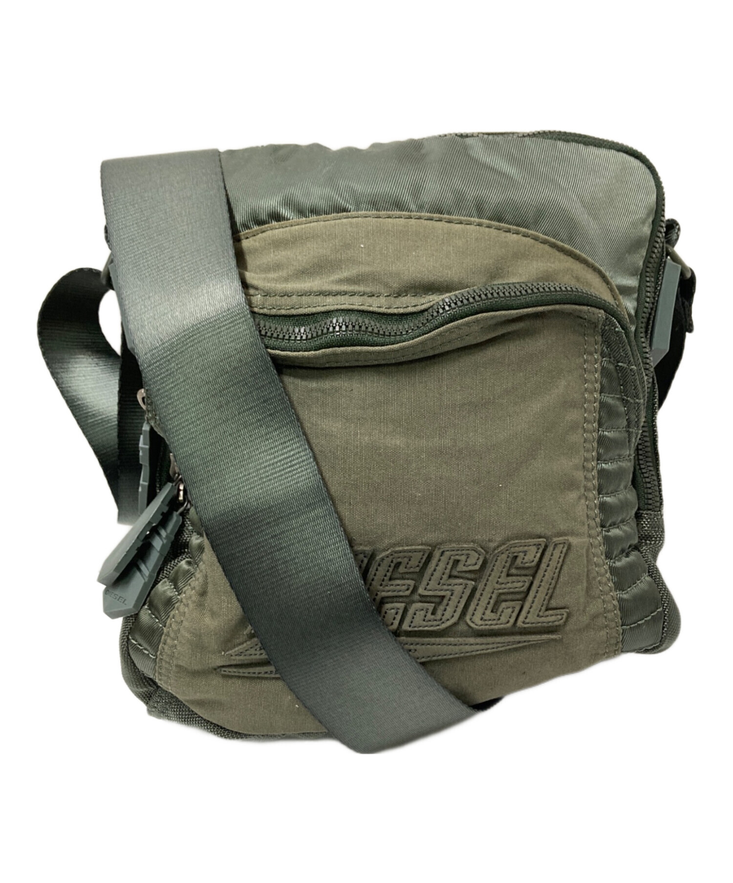 中古・古着通販】DIESEL (ディーゼル) ミリタリーショルダーバッグ