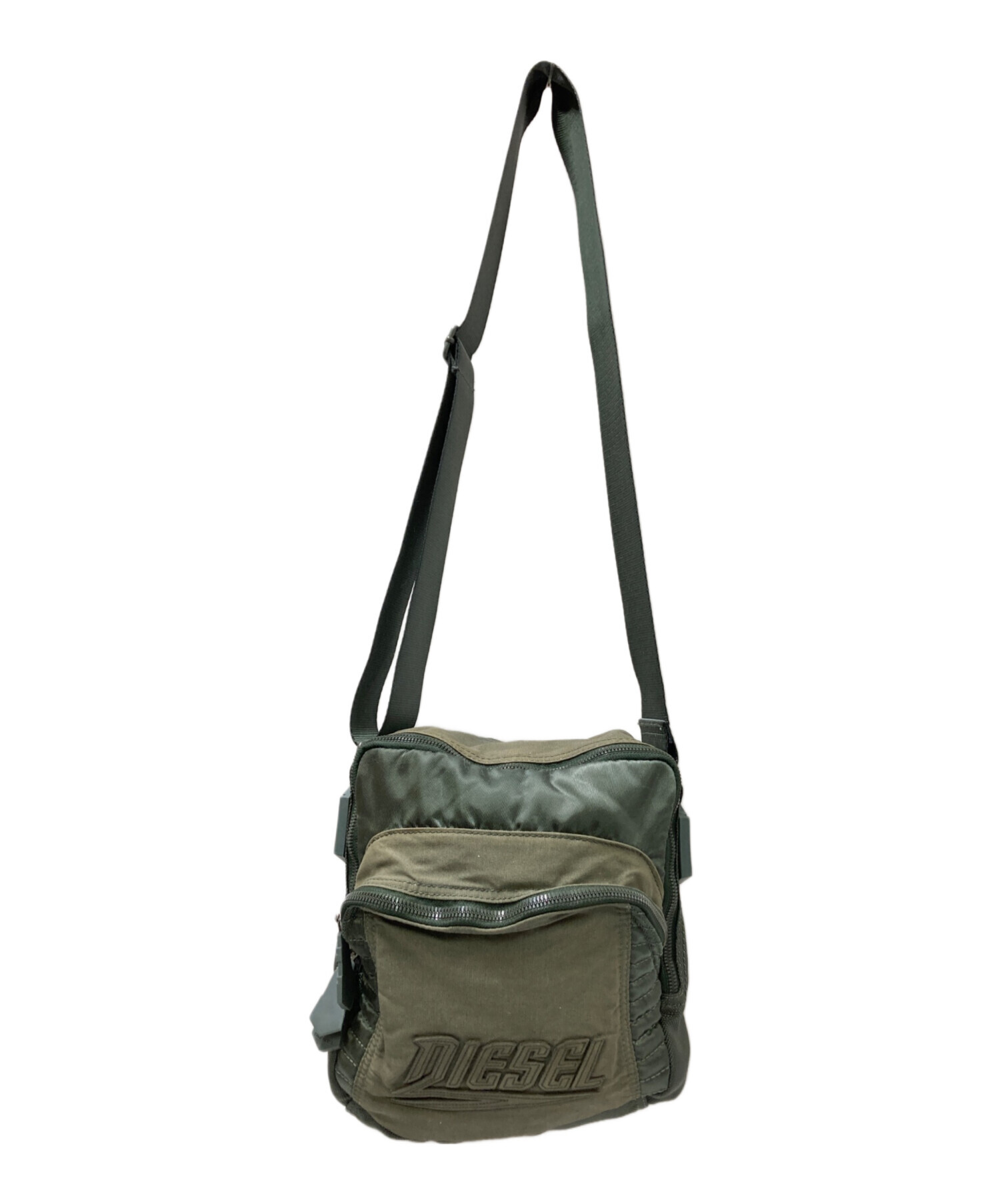 中古・古着通販】DIESEL (ディーゼル) ミリタリーショルダーバッグ