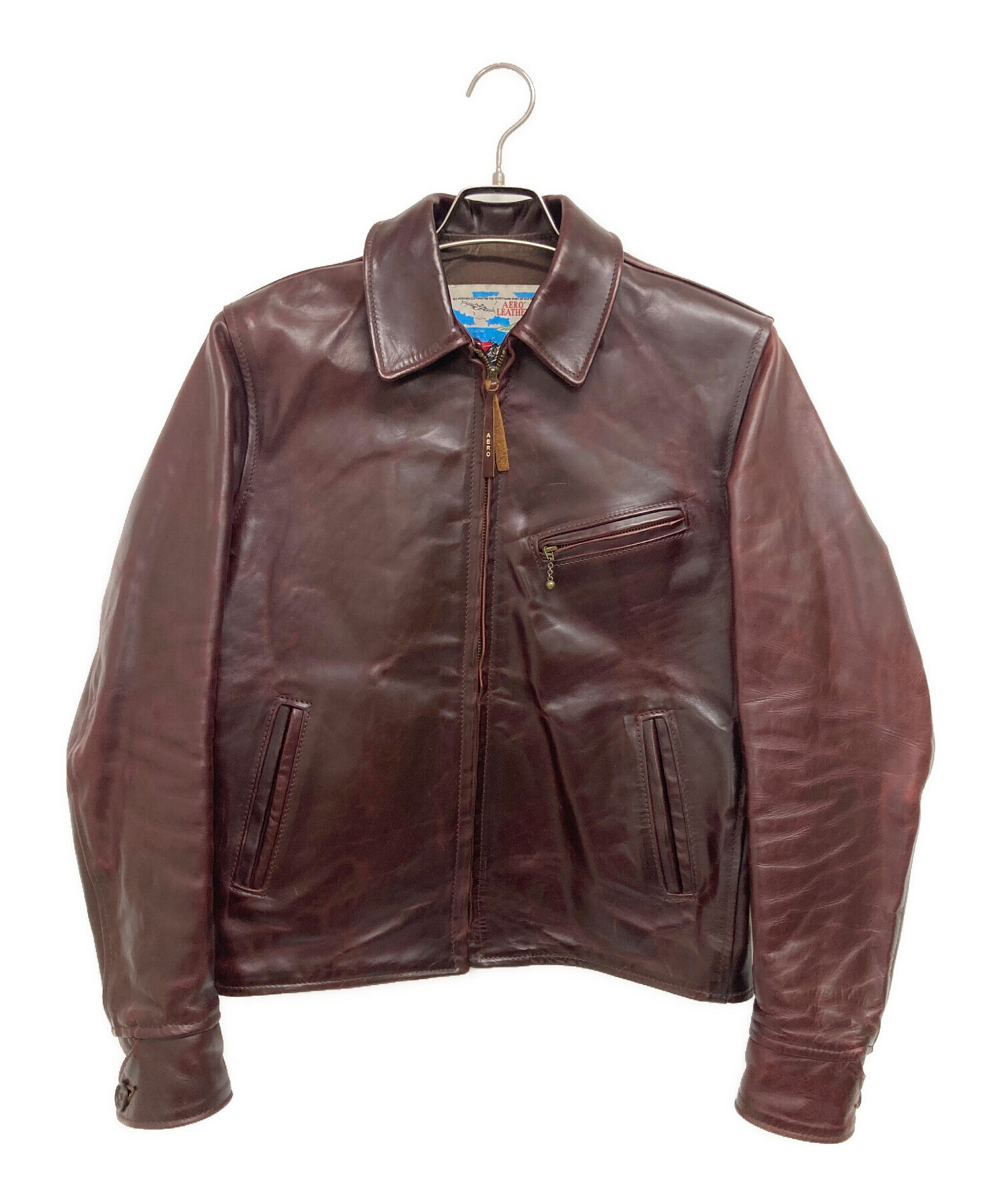 中古・古着通販】Aero LEATHER (エアロレザー) ハーフベルテッド