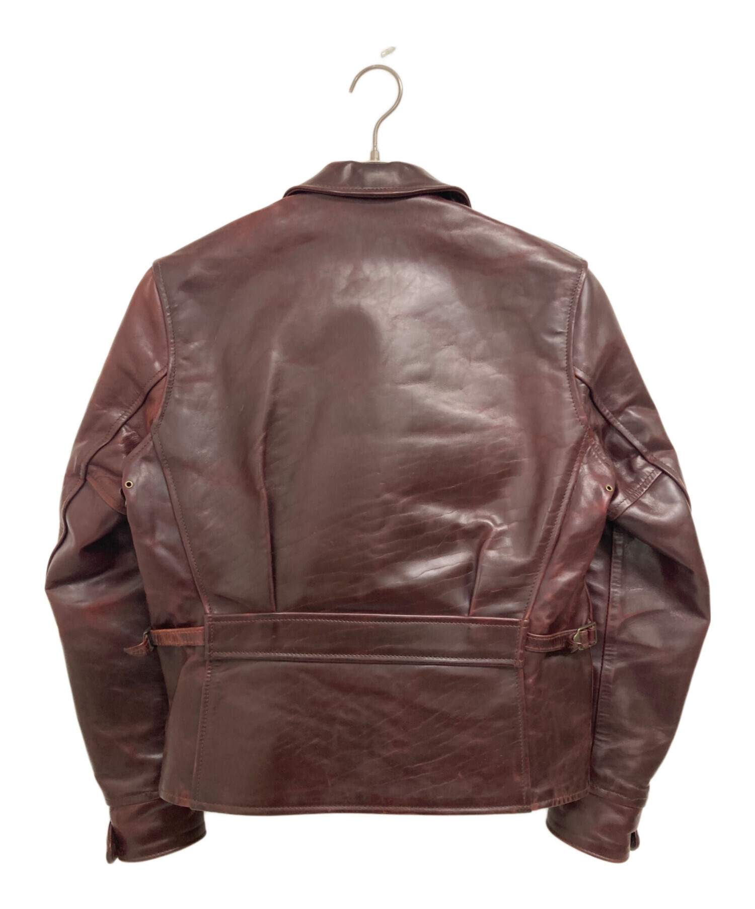 中古・古着通販】Aero LEATHER (エアロレザー) ハーフベルテッド