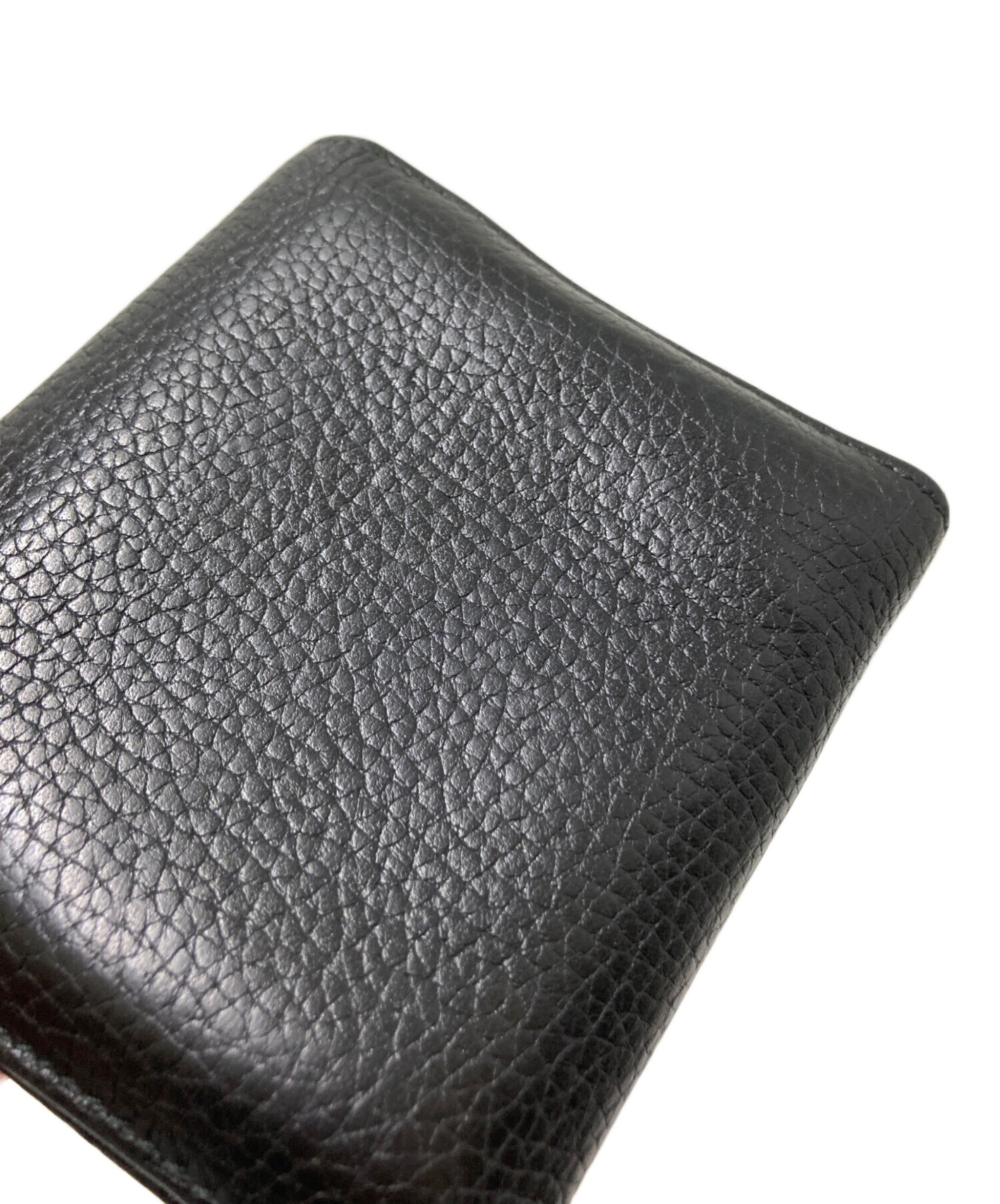 ！美品！　GUCCI グッチ　ブラック　三つ折り　10A 中古・古着通販】GUCCI (グッチ) インターロッキングG レザー 三つ折り