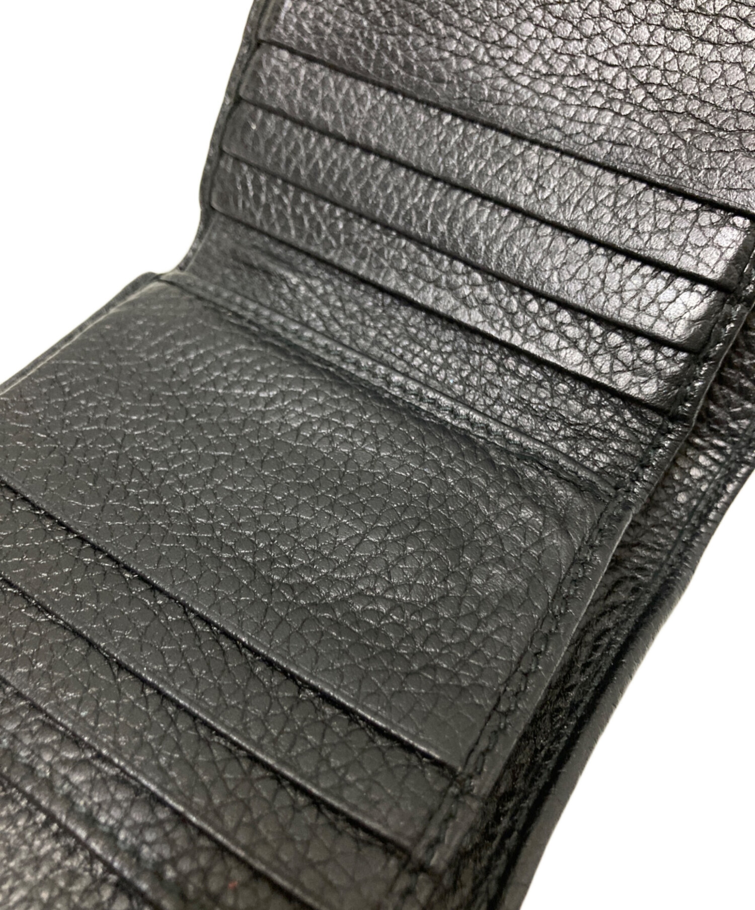 GUCCI 美品レザー 三つ折り財布 中古・古着通販】GUCCI (グッチ) インターロッキングG レザー 三つ折り