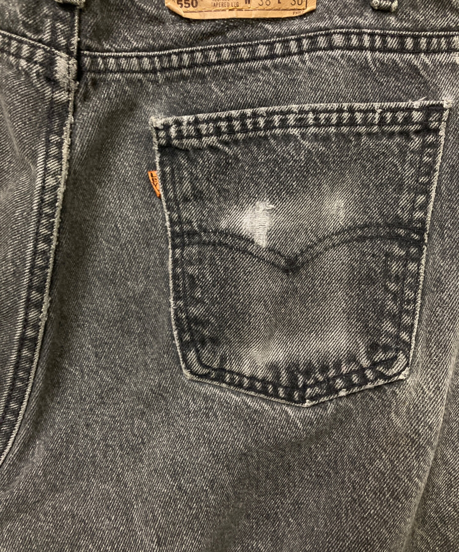 中古・古着通販】LEVI'S (リーバイス) 90s 550デニムパンツ グレー