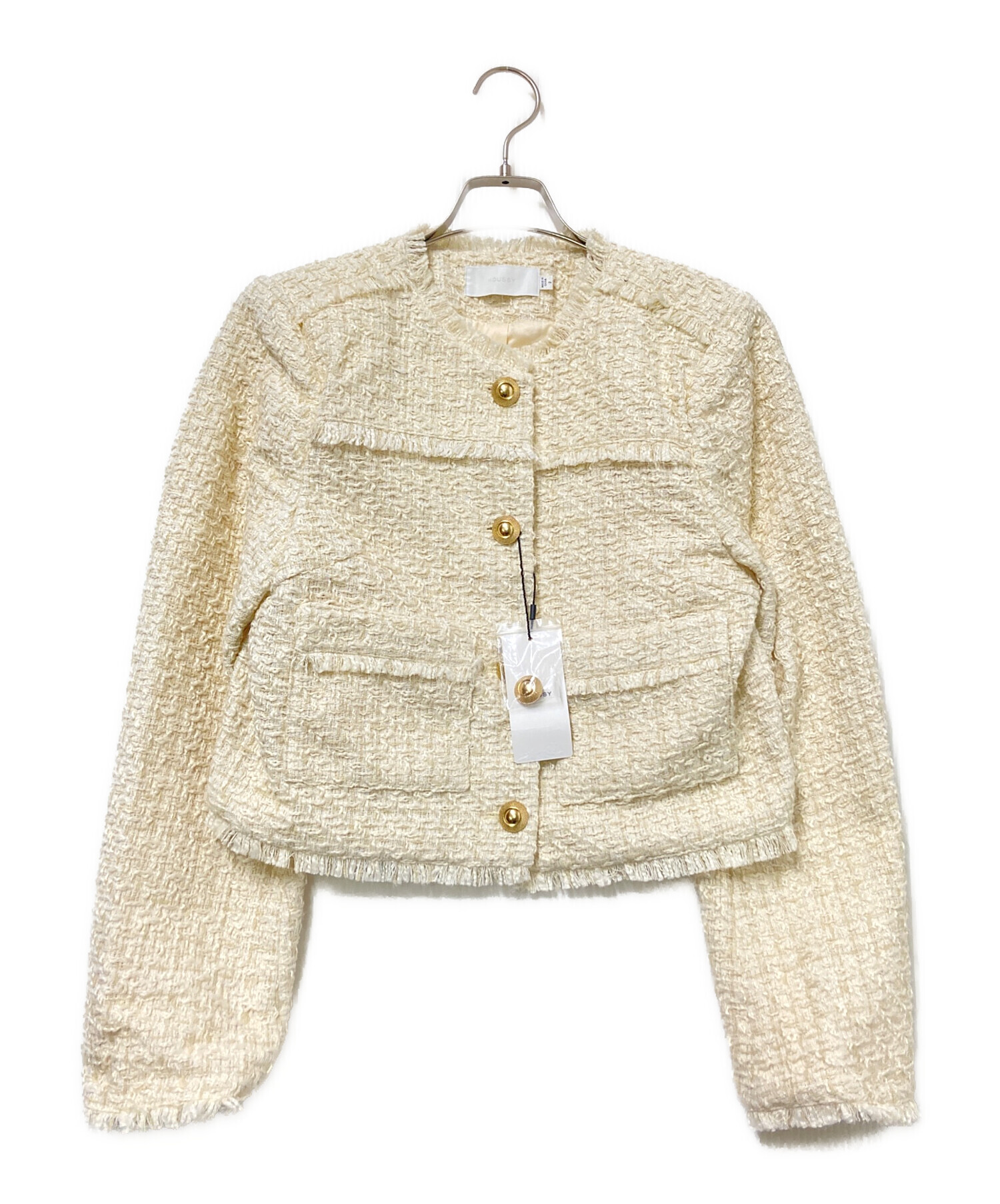 中古・古着通販】moussy (マウジー) COMPACT TWEED ジャケット