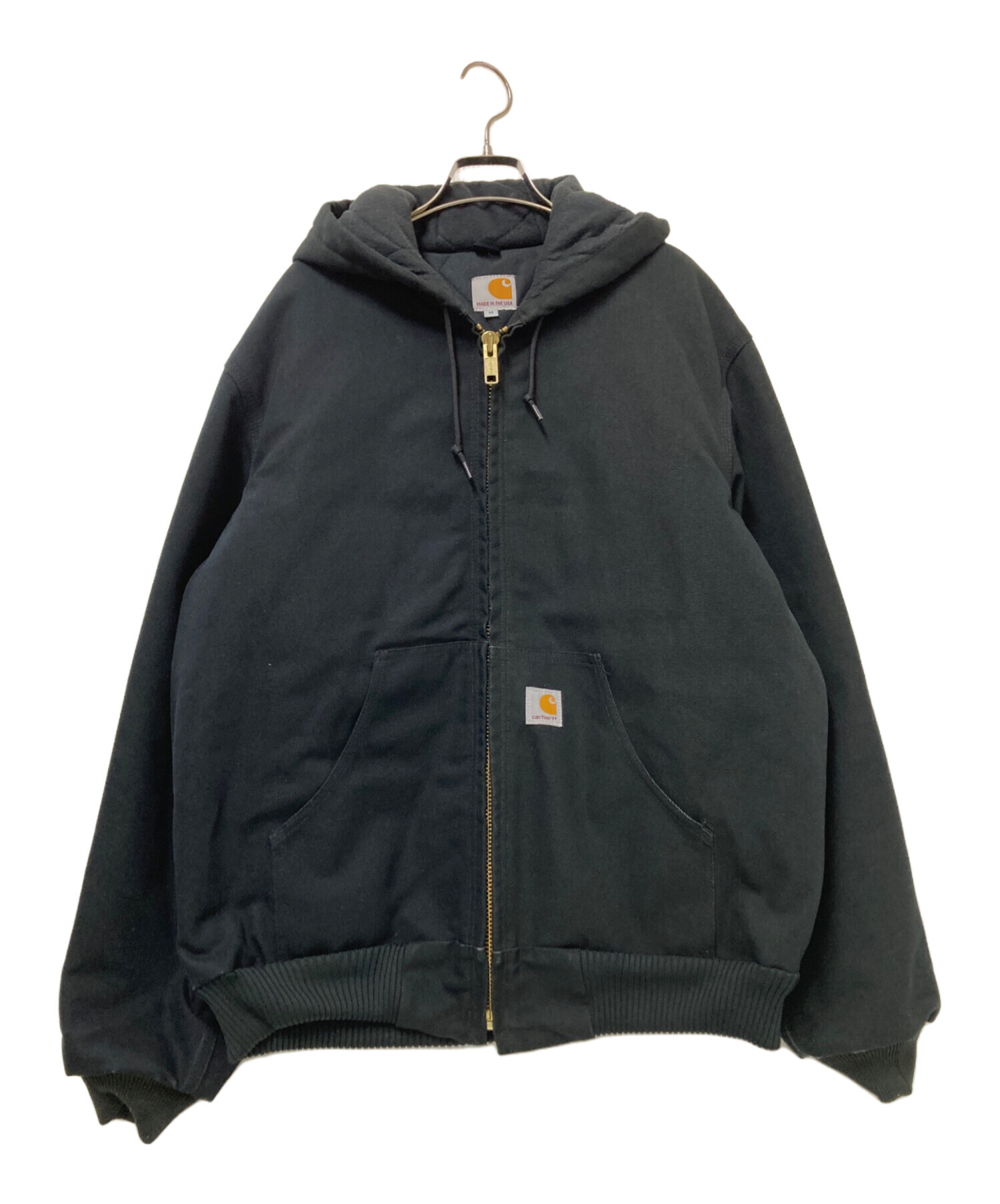 中古・古着通販】CarHartt (カーハート) DUCK ACTIVE JACKET ブラック
