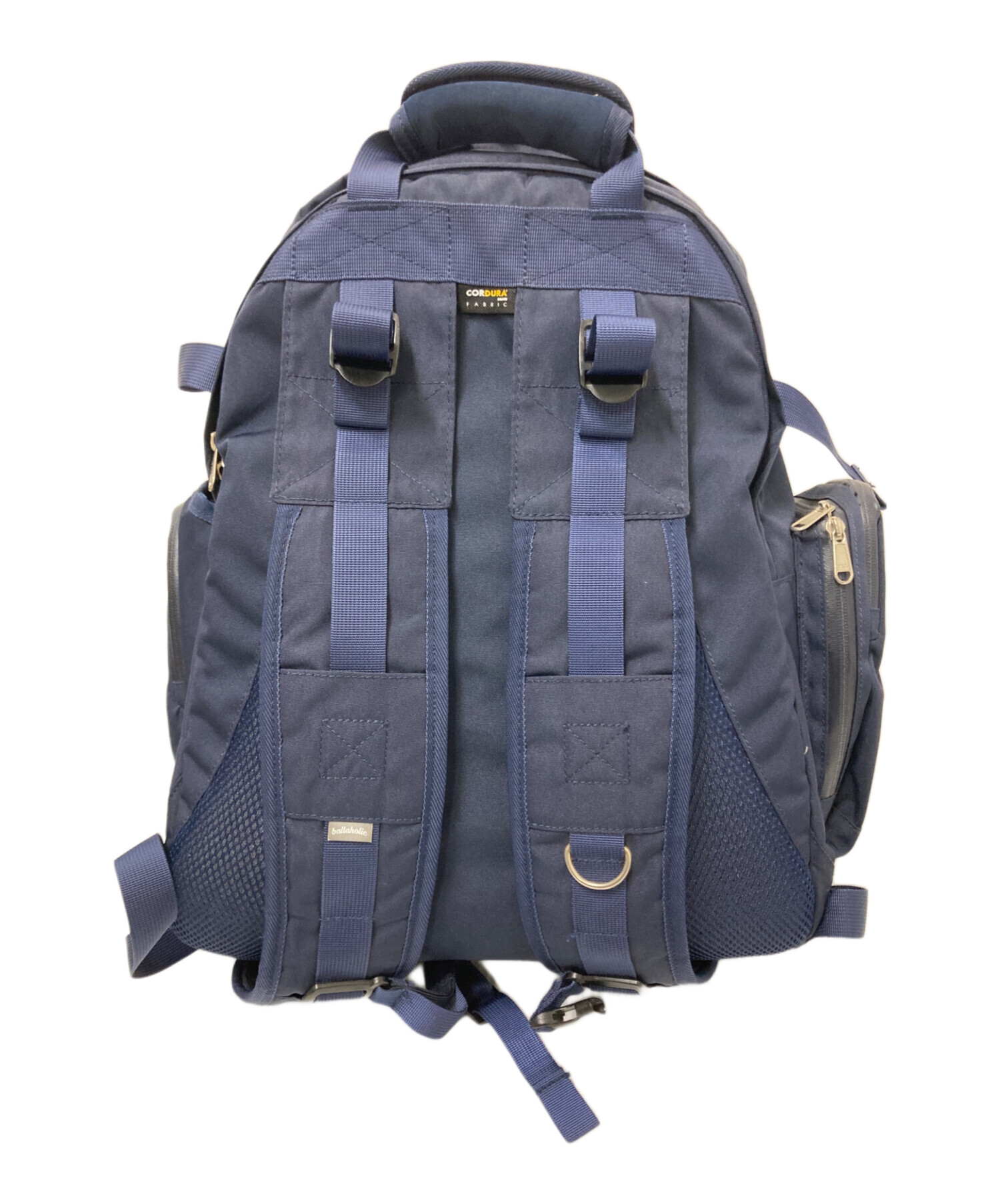 ballaholic バックパック リュック 中古・古着通販】ballaholic (ボーラホリック) リュック ネイビー