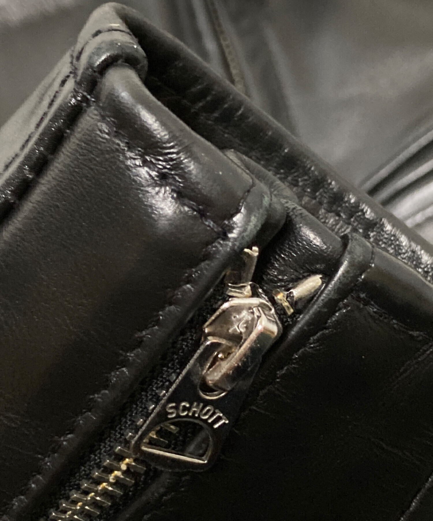 SCHOTT ショット ホースハイド レザージャケット 36 中古・古着通販】Schott (ショット) 641XXHホースハイドシングル